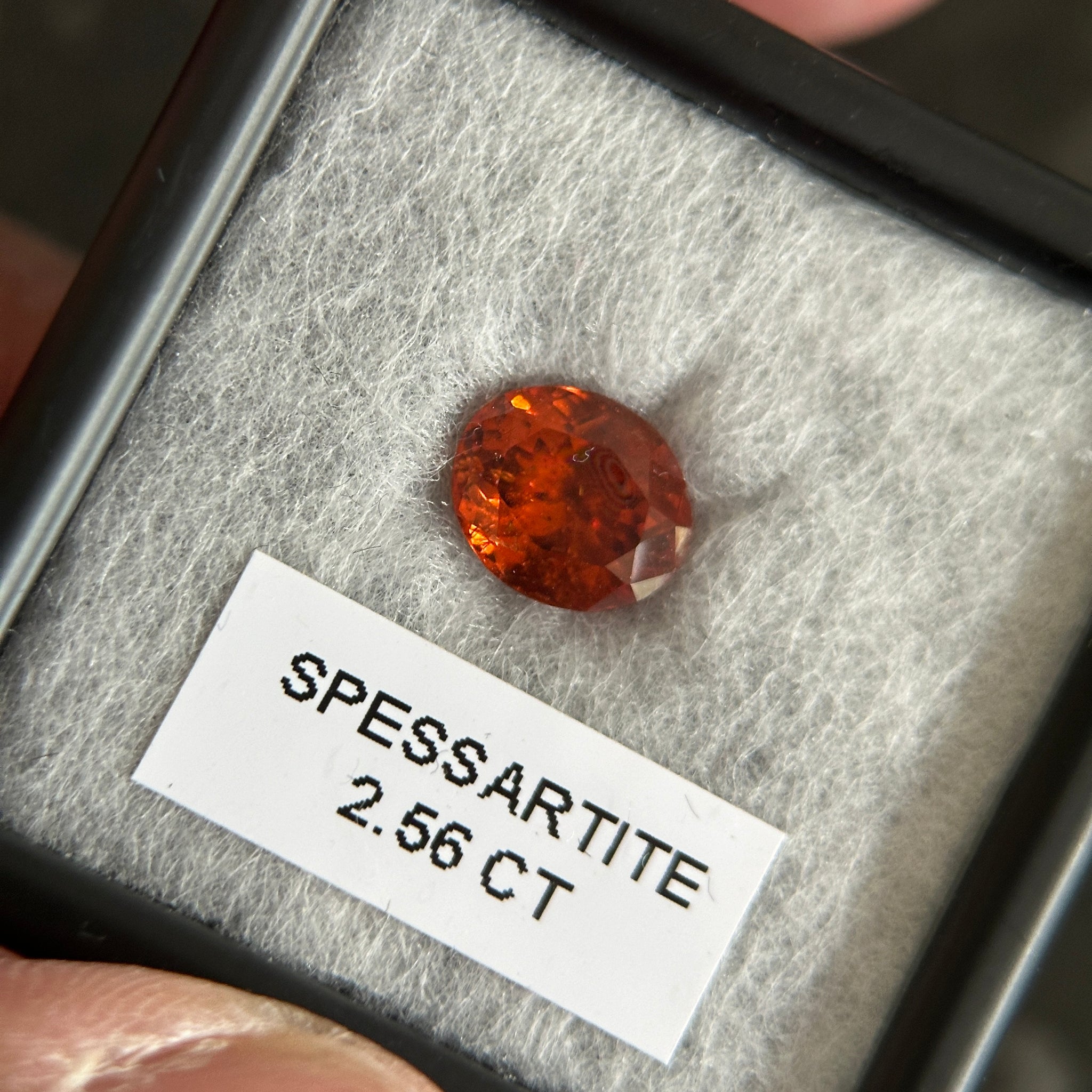 2.56ct Spessartite Garnet, Tanzania, Unheated Untreated