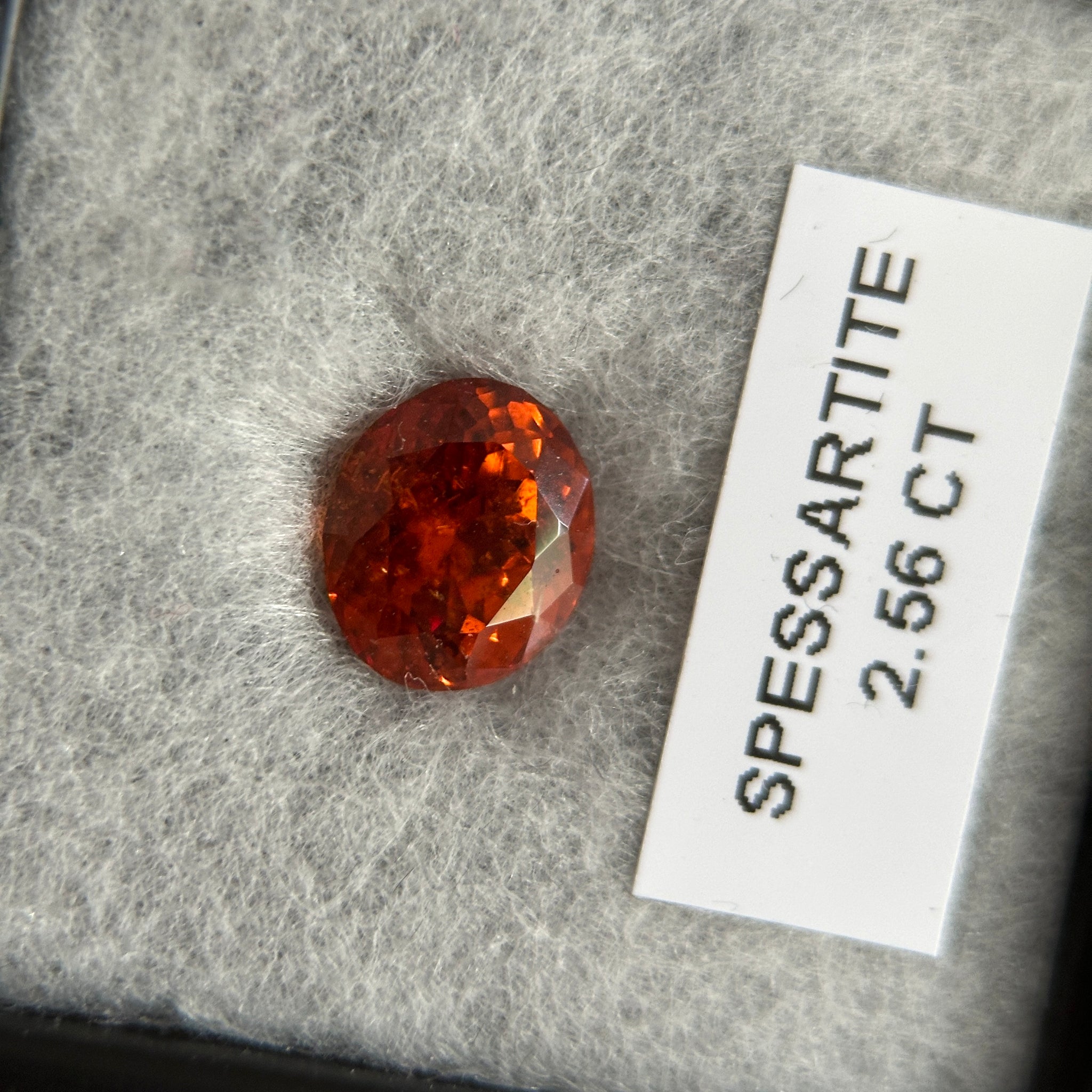 2.56ct Spessartite Garnet, Tanzania, Unheated Untreated