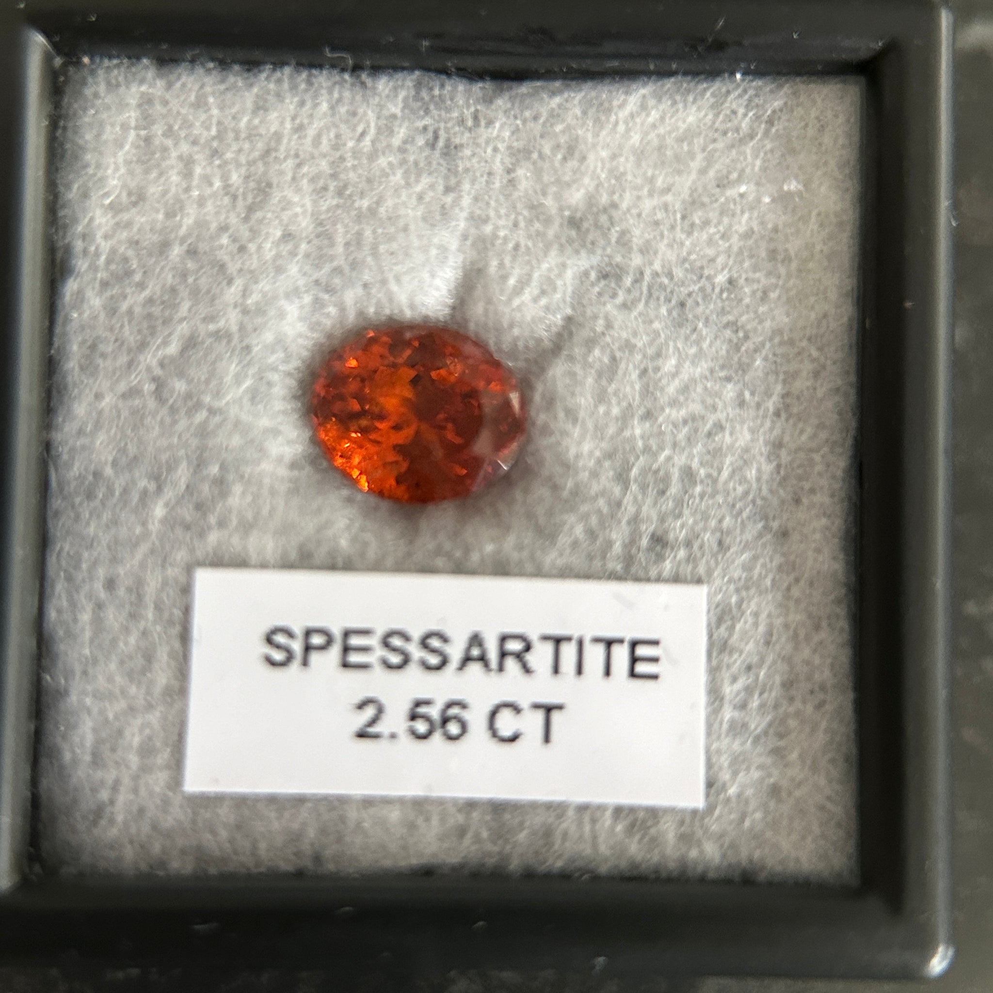 2.56ct Spessartite Garnet, Tanzania, Unheated Untreated