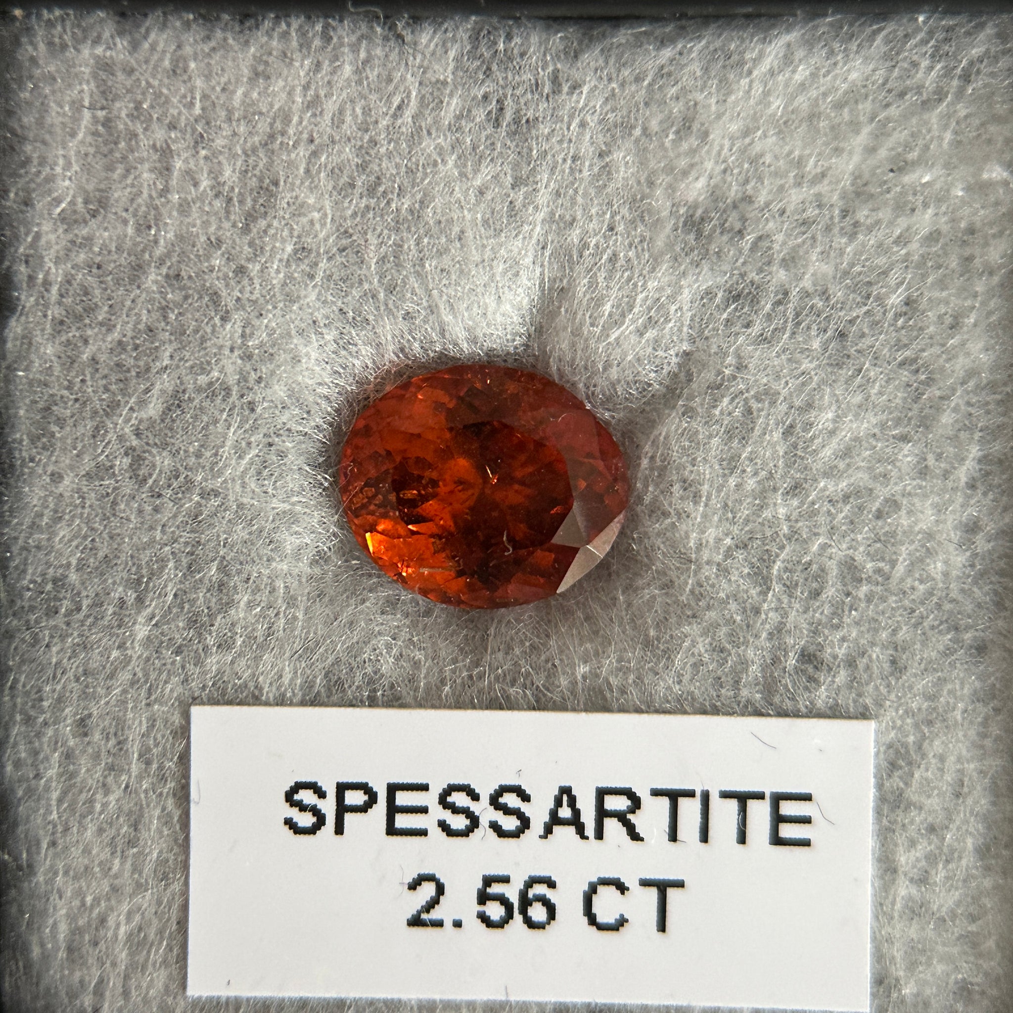 2.56ct Spessartite Garnet, Tanzania, Unheated Untreated