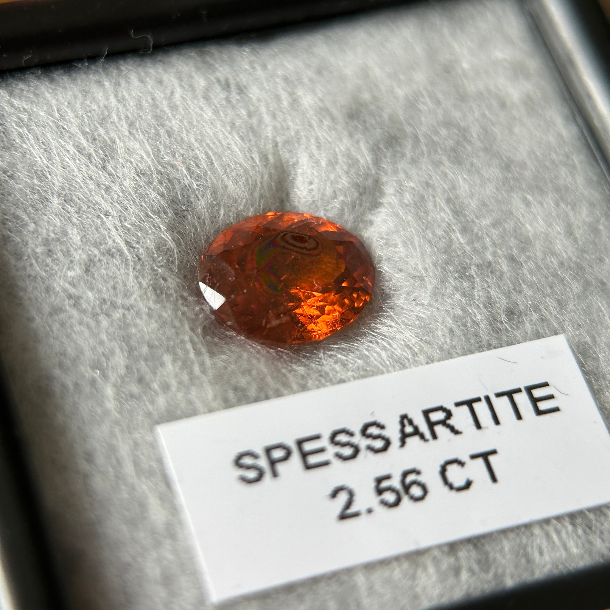 2.56ct Spessartite Garnet, Tanzania, Unheated Untreated