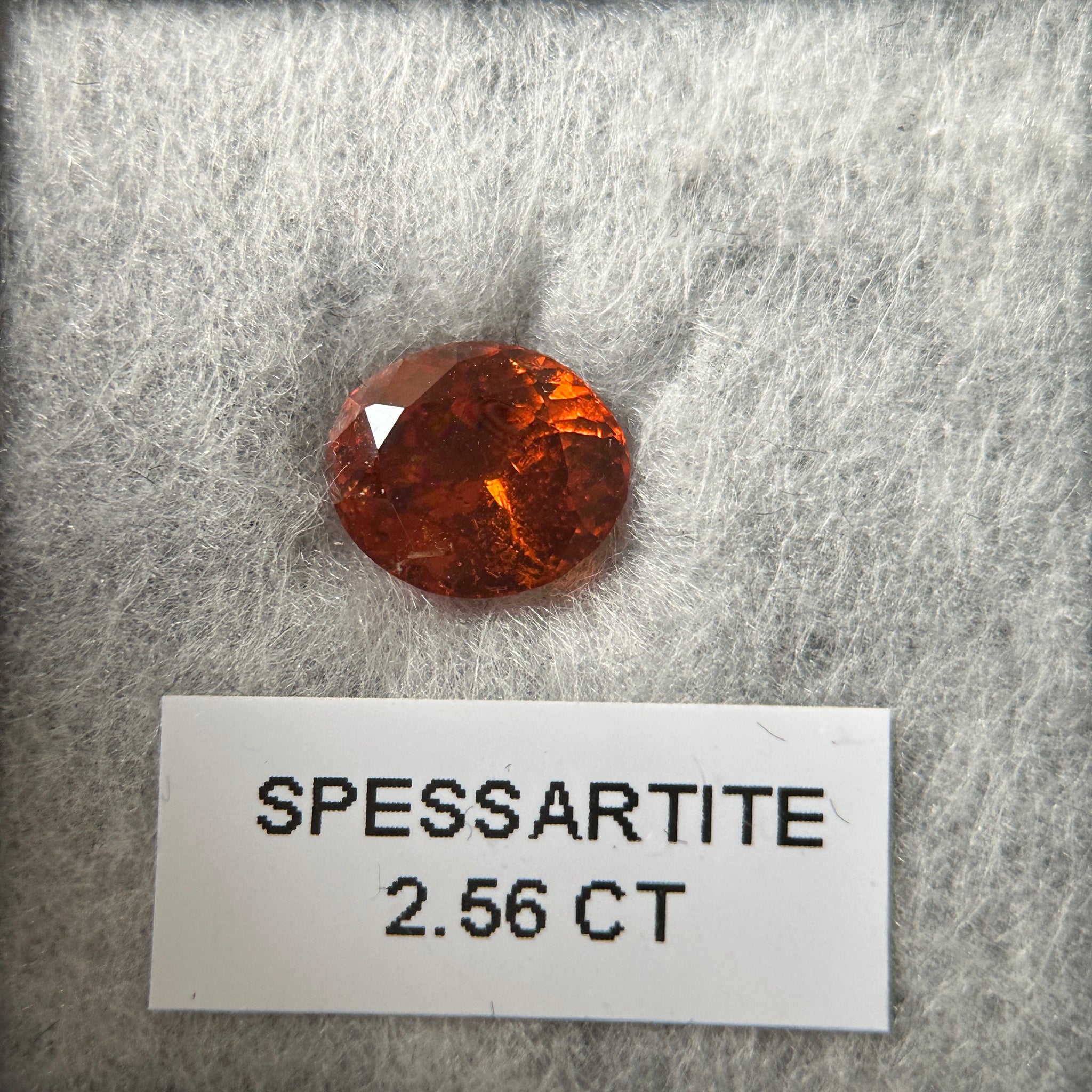 2.56ct Spessartite Garnet, Tanzania, Unheated Untreated