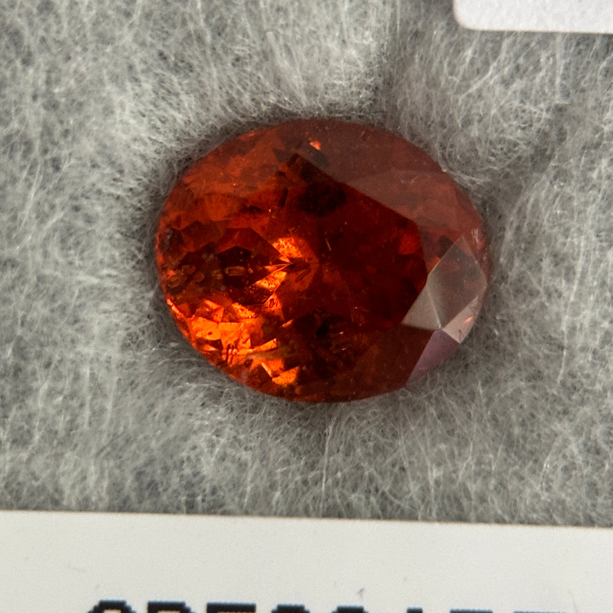 2.56ct Spessartite Garnet, Tanzania, Unheated Untreated