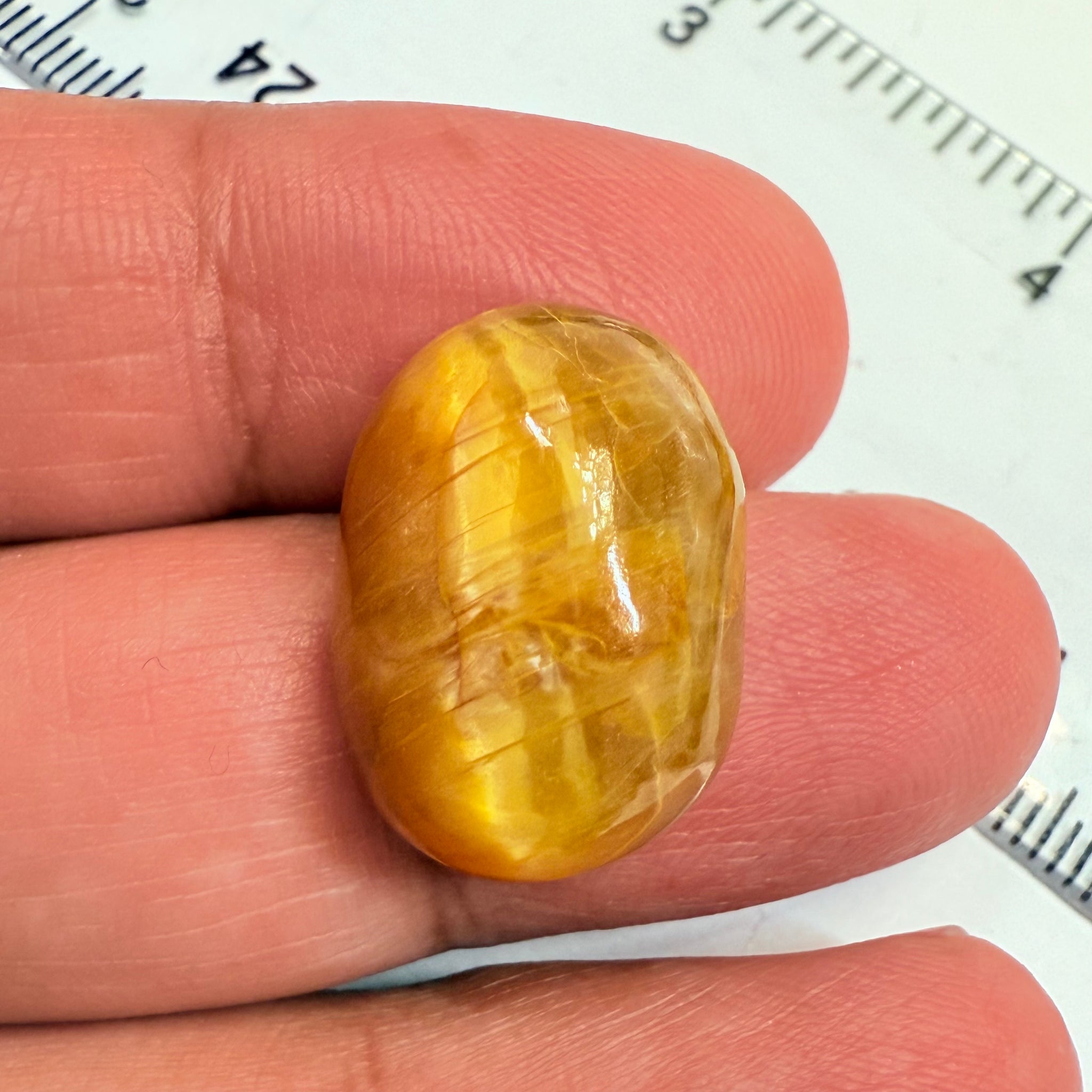 Cats-Eye Opal, 15.32ct, Tanzania, Untreated Unheated