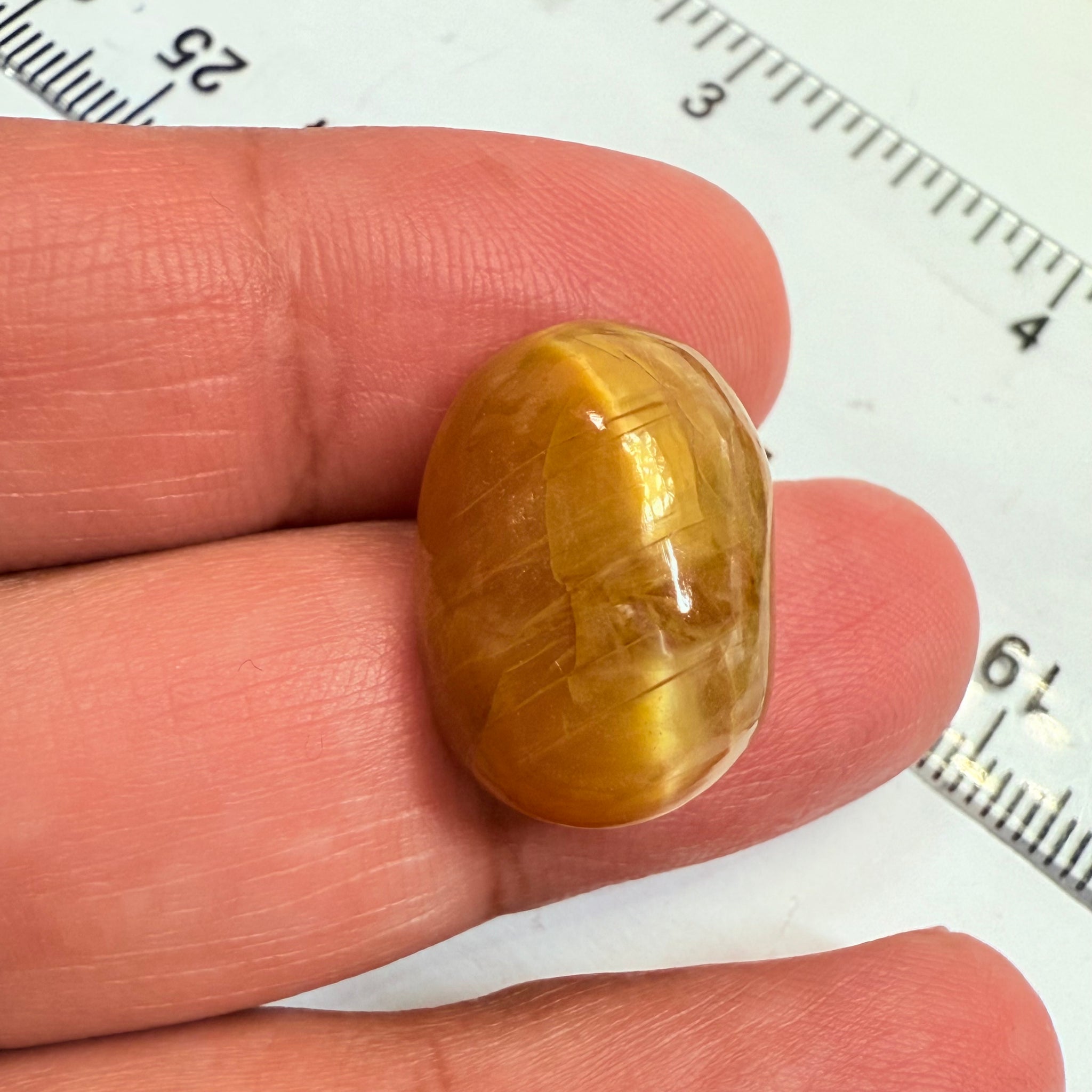 Cats-Eye Opal, 15.32ct, Tanzania, Untreated Unheated