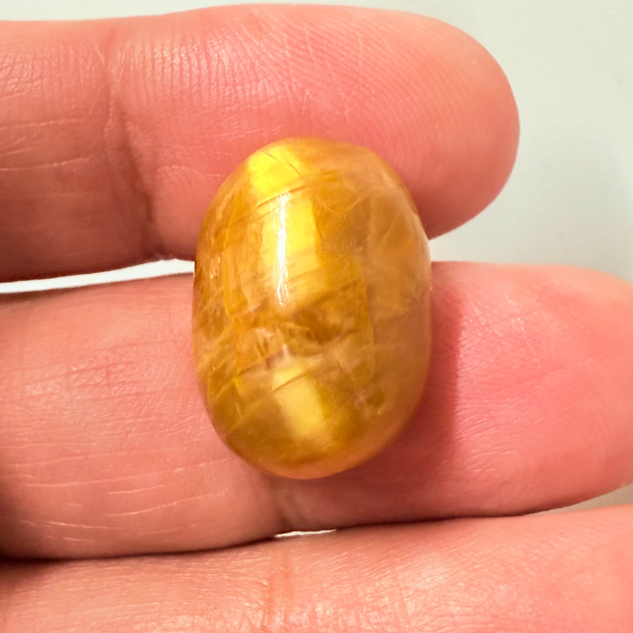 Cats-Eye Opal, 15.32ct, Tanzania, Untreated Unheated