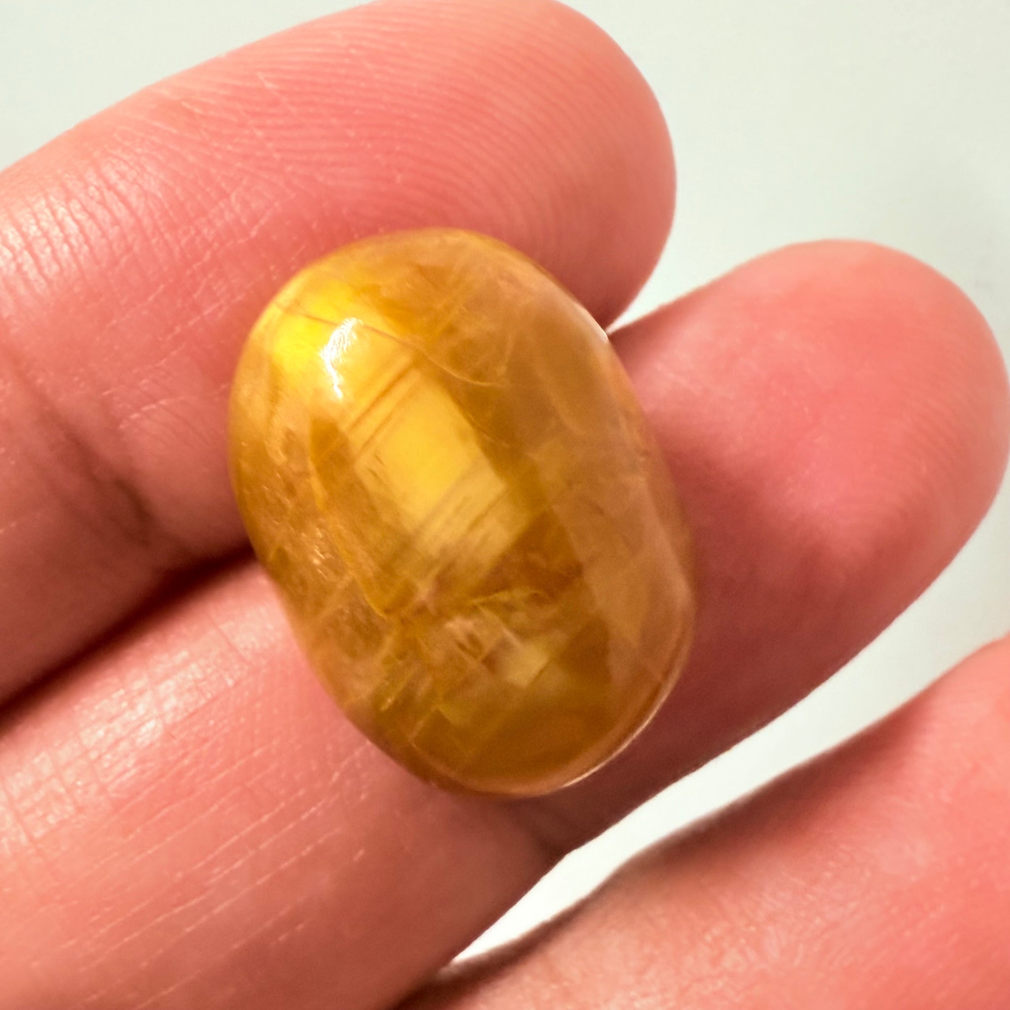 Cats-Eye Opal, 15.32ct, Tanzania, Untreated Unheated