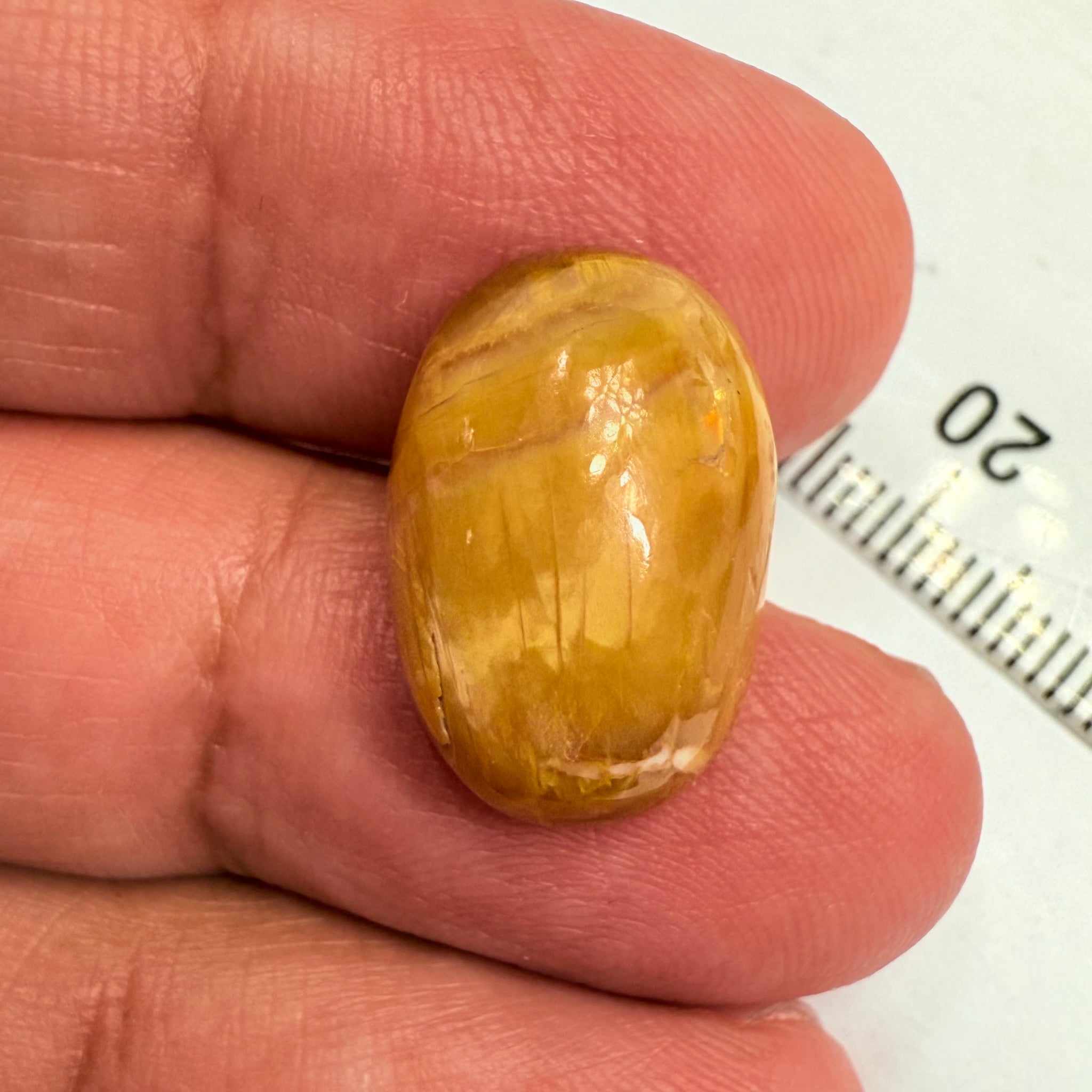 Cats-Eye Opal, 9.43ct, Tanzania, Untreated Unheated