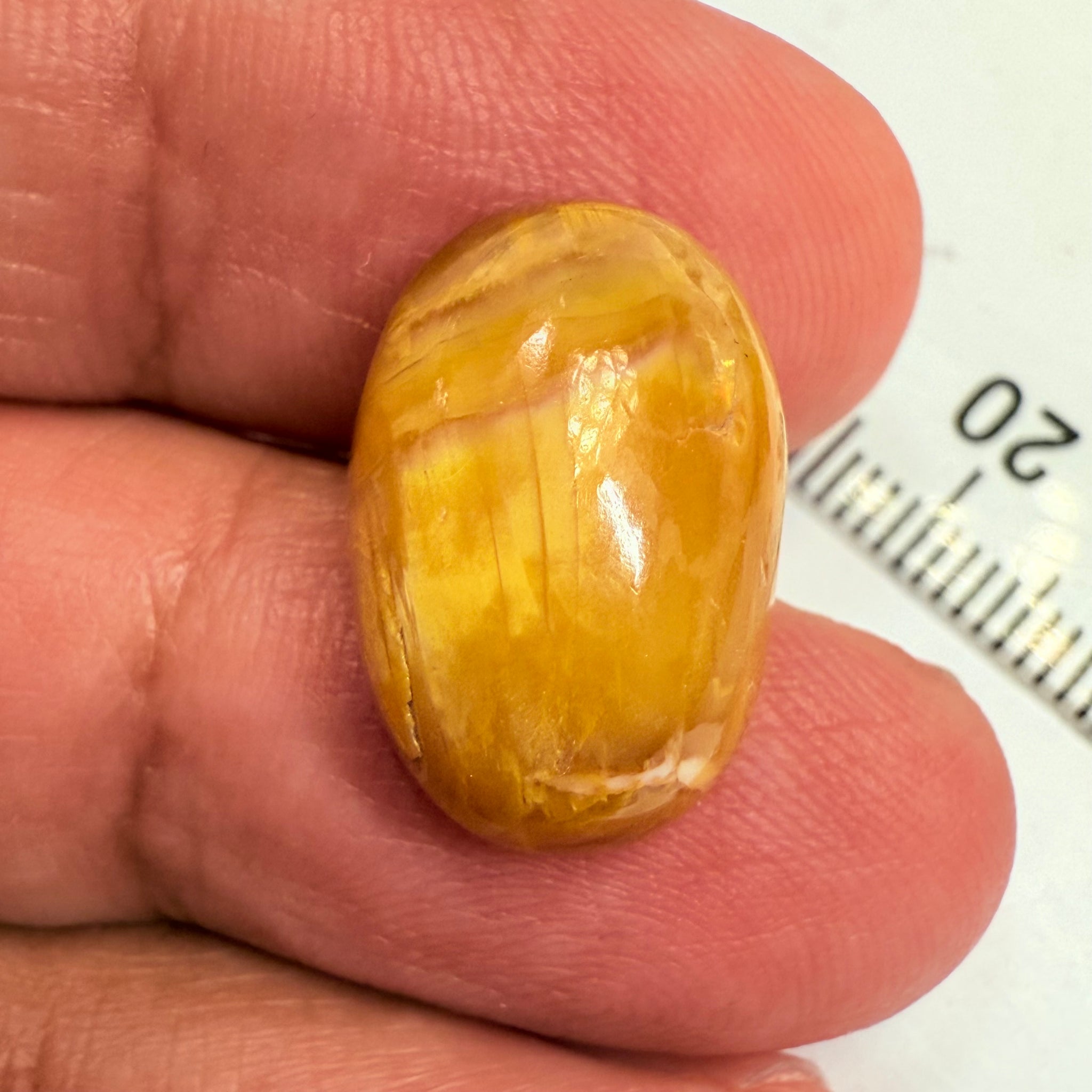 Cats-Eye Opal, 9.43ct, Tanzania, Untreated Unheated