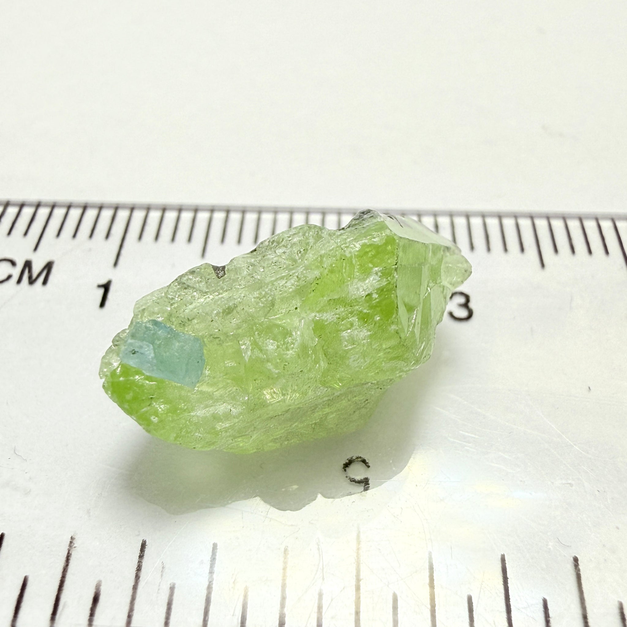Diopside Crystal with Apatite, 10.40ct, Merelani, Tanzania, Untreated Unheated