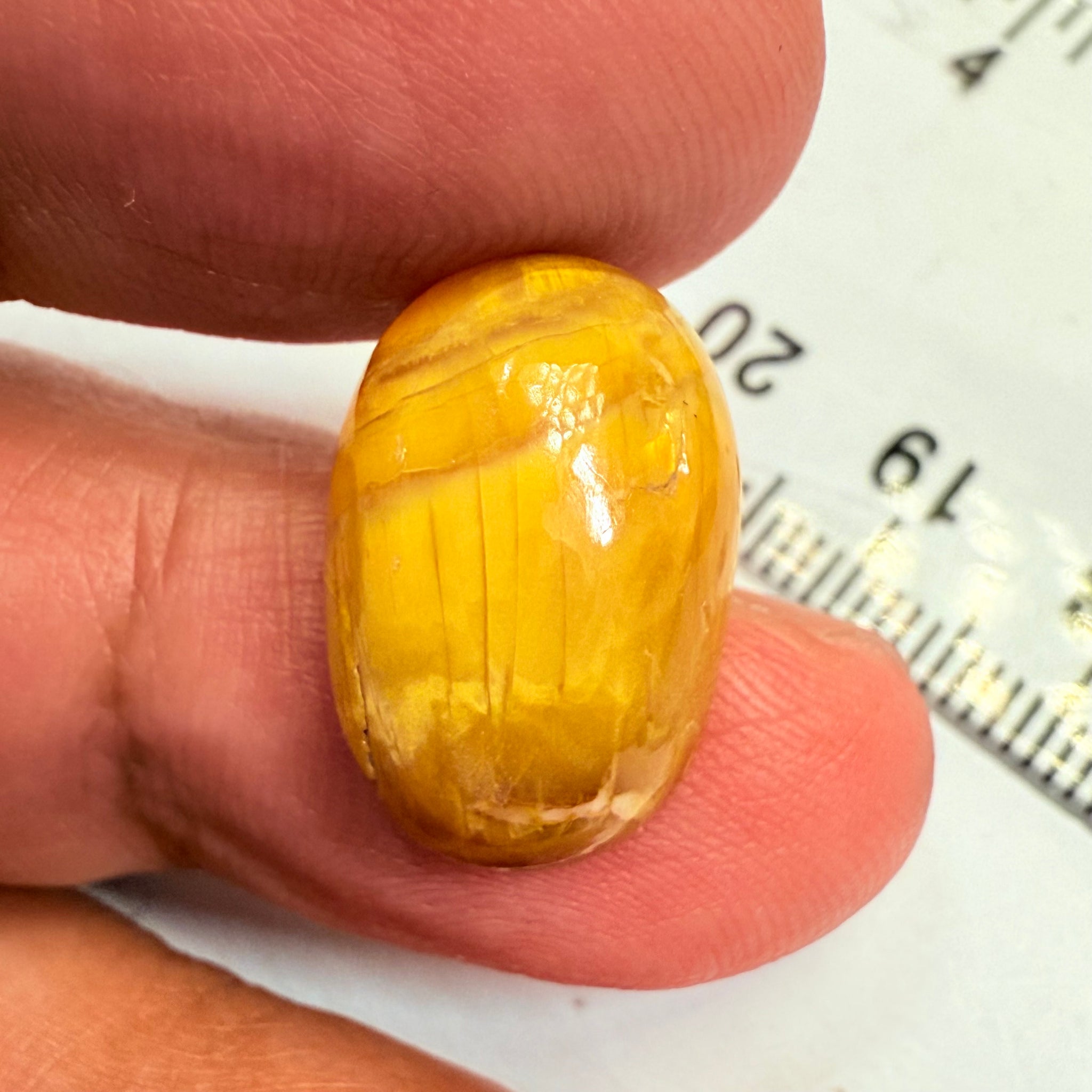 Cats-Eye Opal, 9.43ct, Tanzania, Untreated Unheated