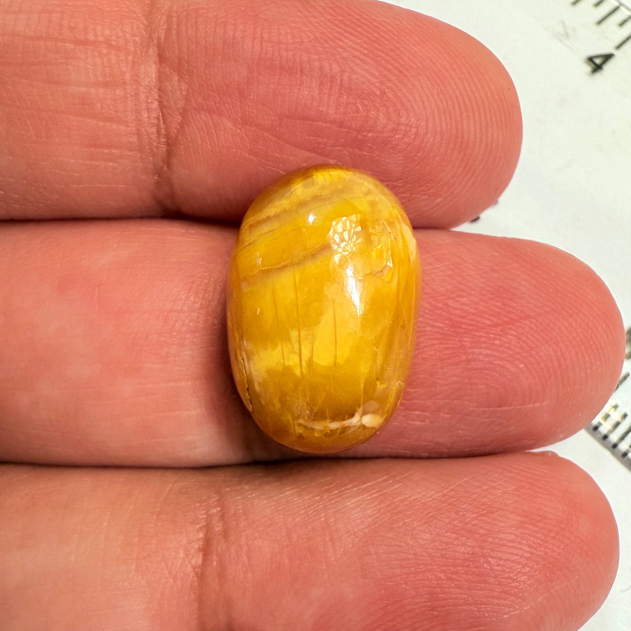 Cats-Eye Opal, 9.43ct, Tanzania, Untreated Unheated