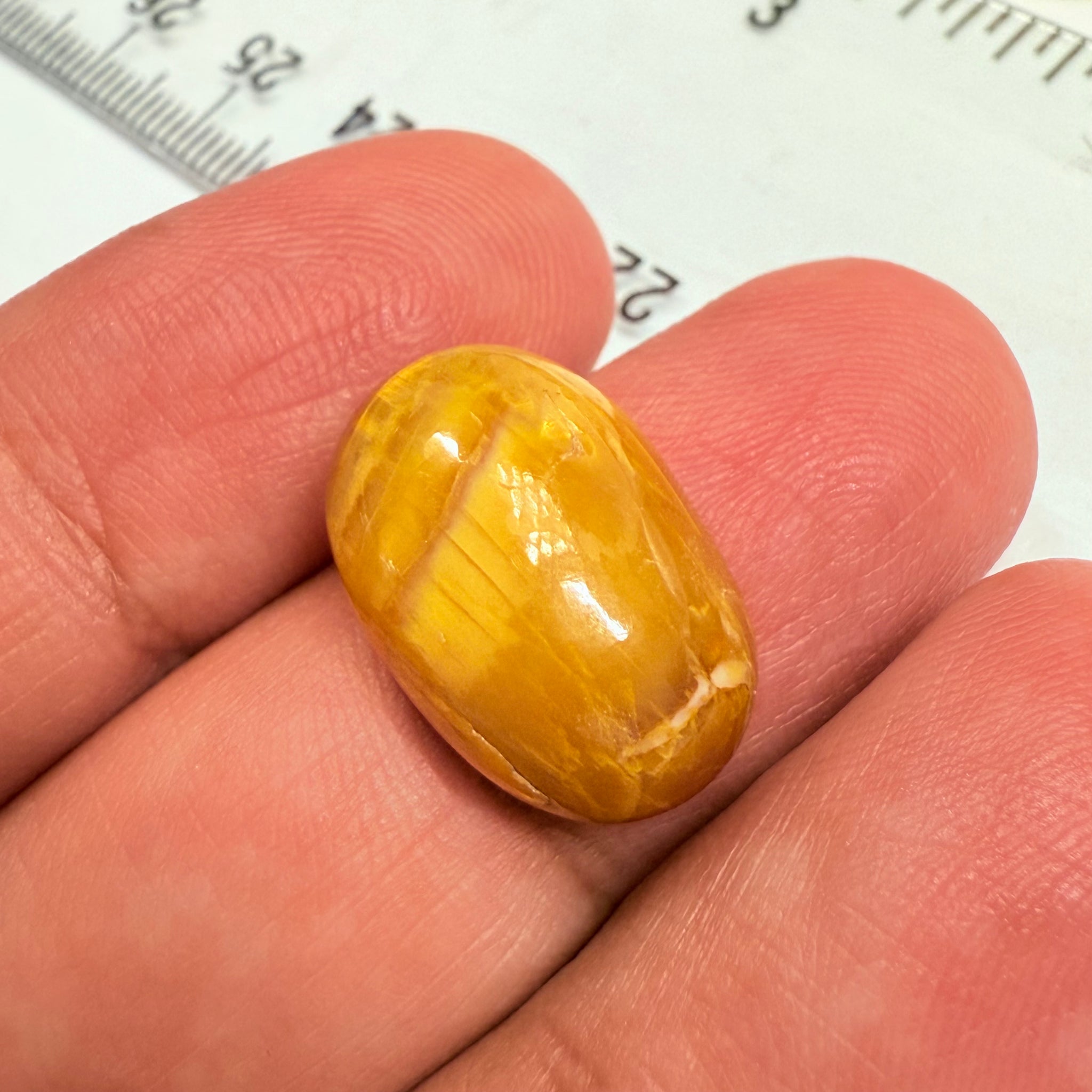 Cats-Eye Opal, 9.43ct, Tanzania, Untreated Unheated