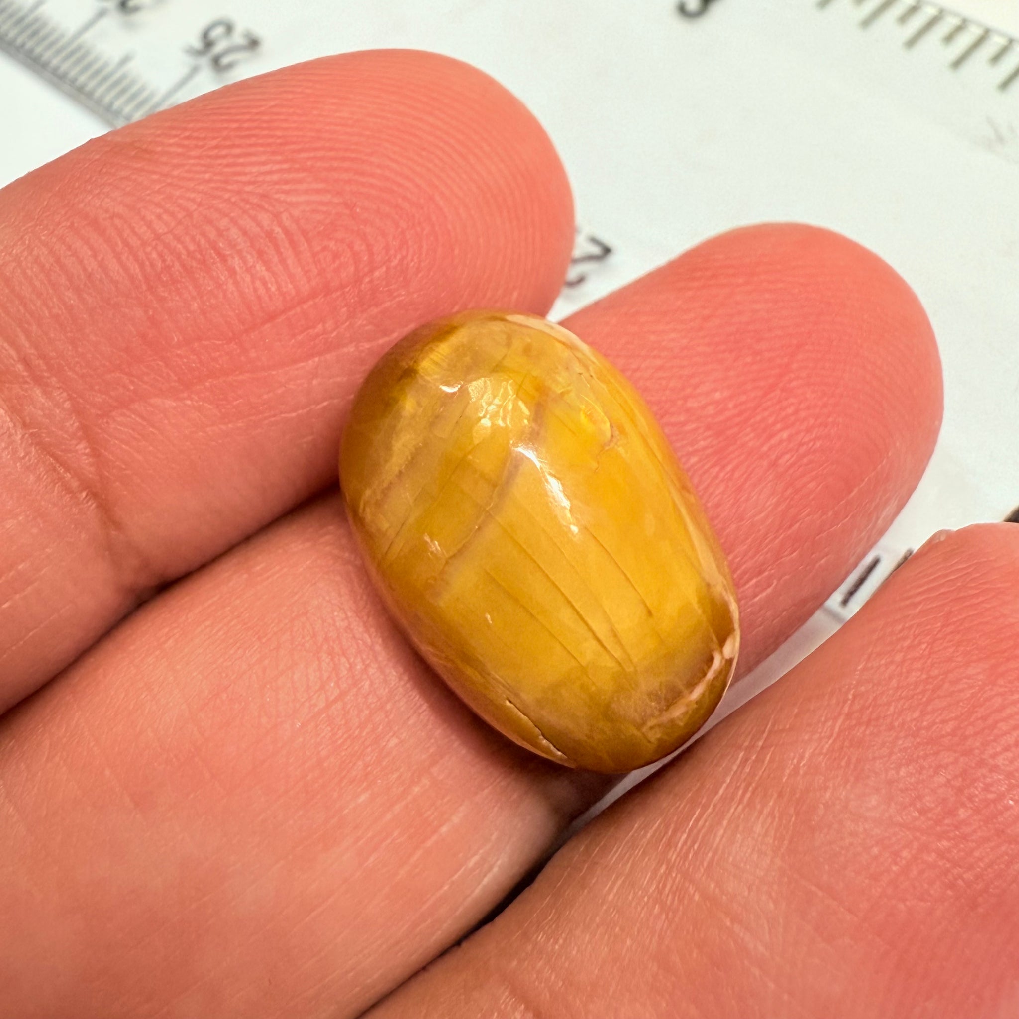 Cats-Eye Opal, 9.43ct, Tanzania, Untreated Unheated