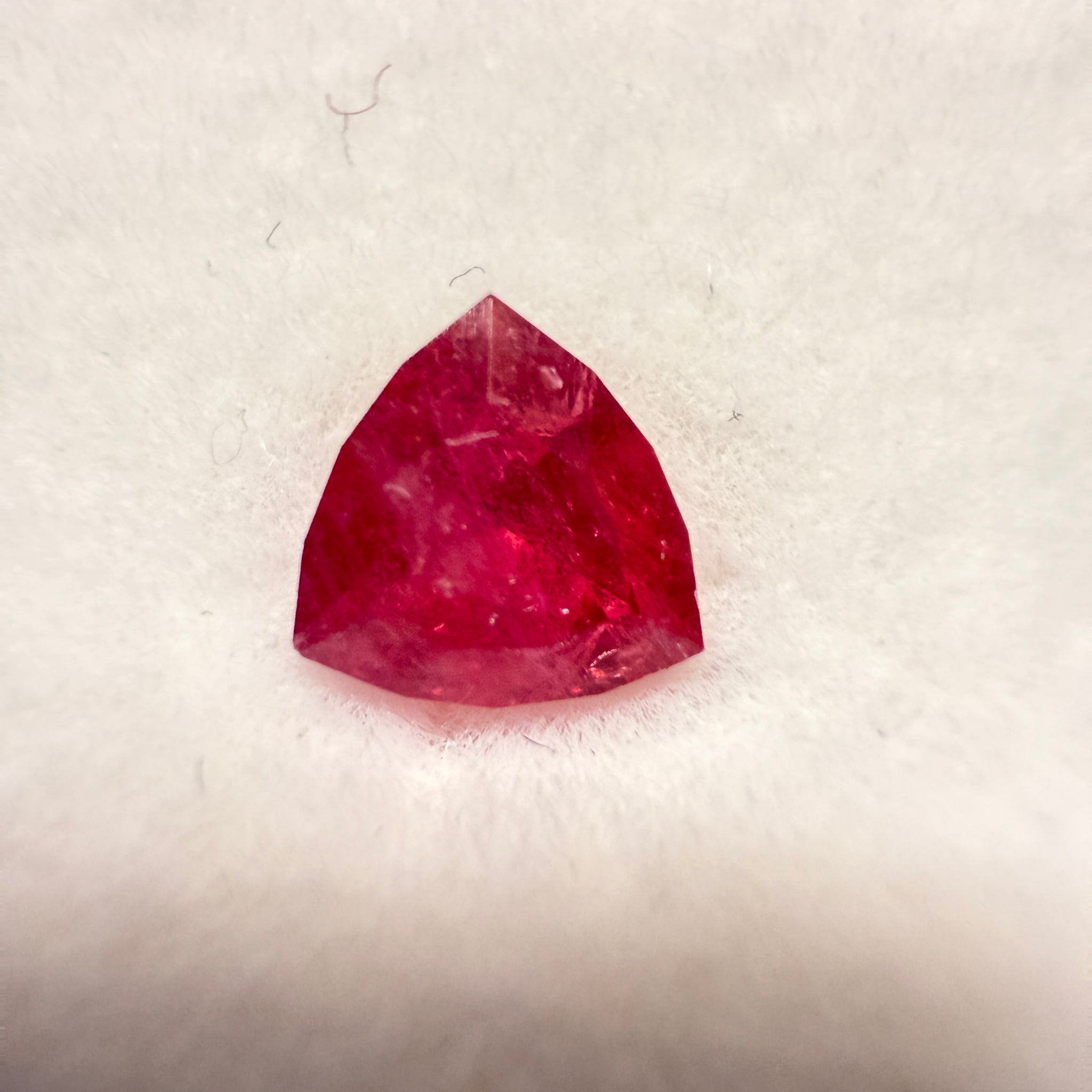 Winza Ruby, 0.65ct, Tanzania, Untreated Unheated