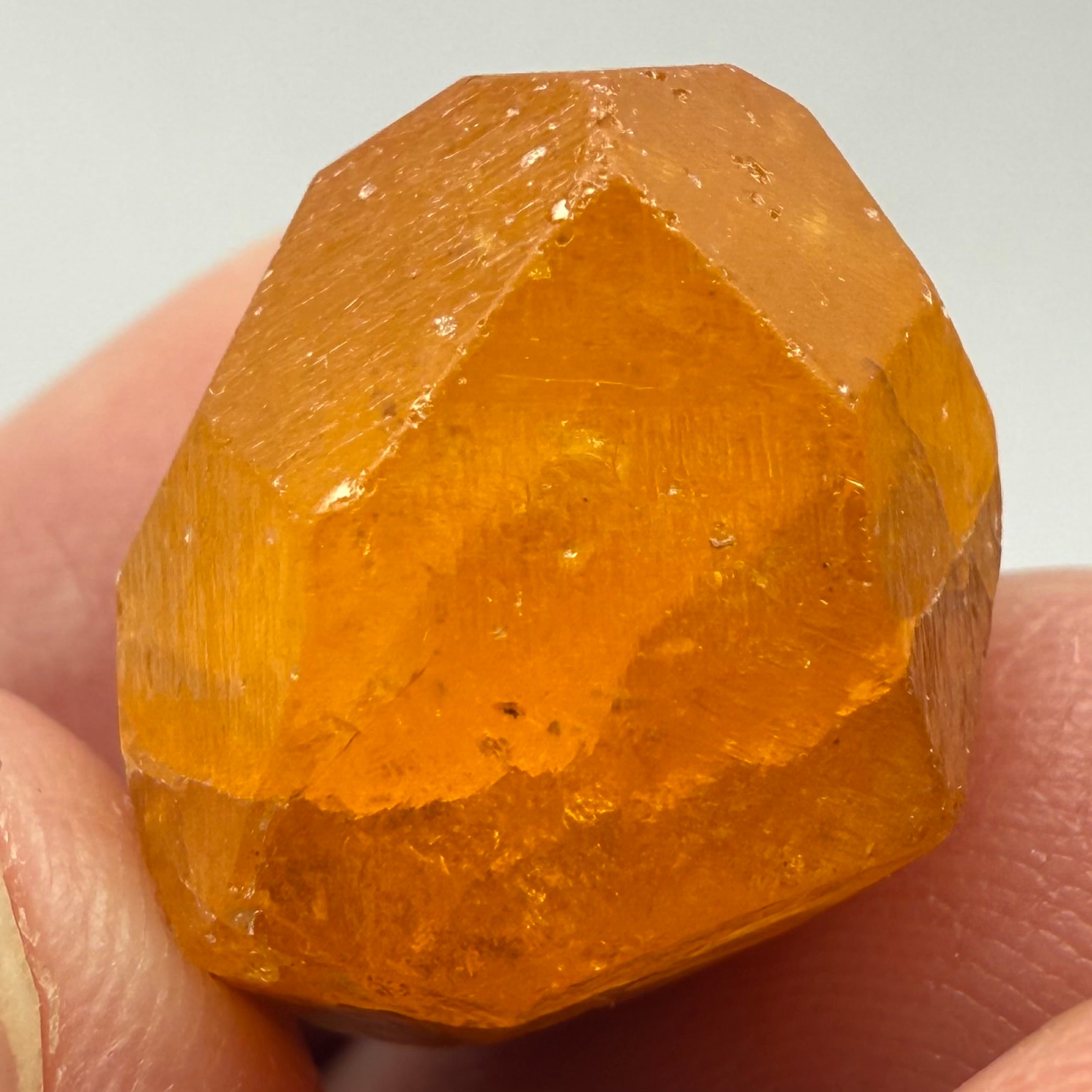 Spessartite Garnet Crystal, 36.03ct, Loliondo, Tanzania. Untreated Unheated