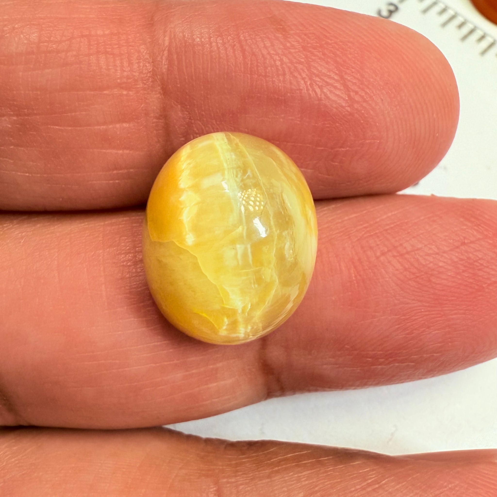 Cats-Eye Opal, 10.04ct, Tanzania, Untreated Unheated