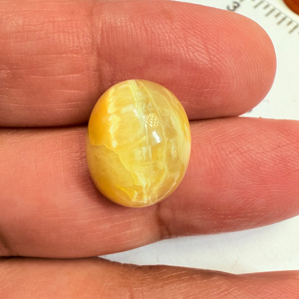 Cats-Eye Opal, 10.04ct, Tanzania, Untreated Unheated