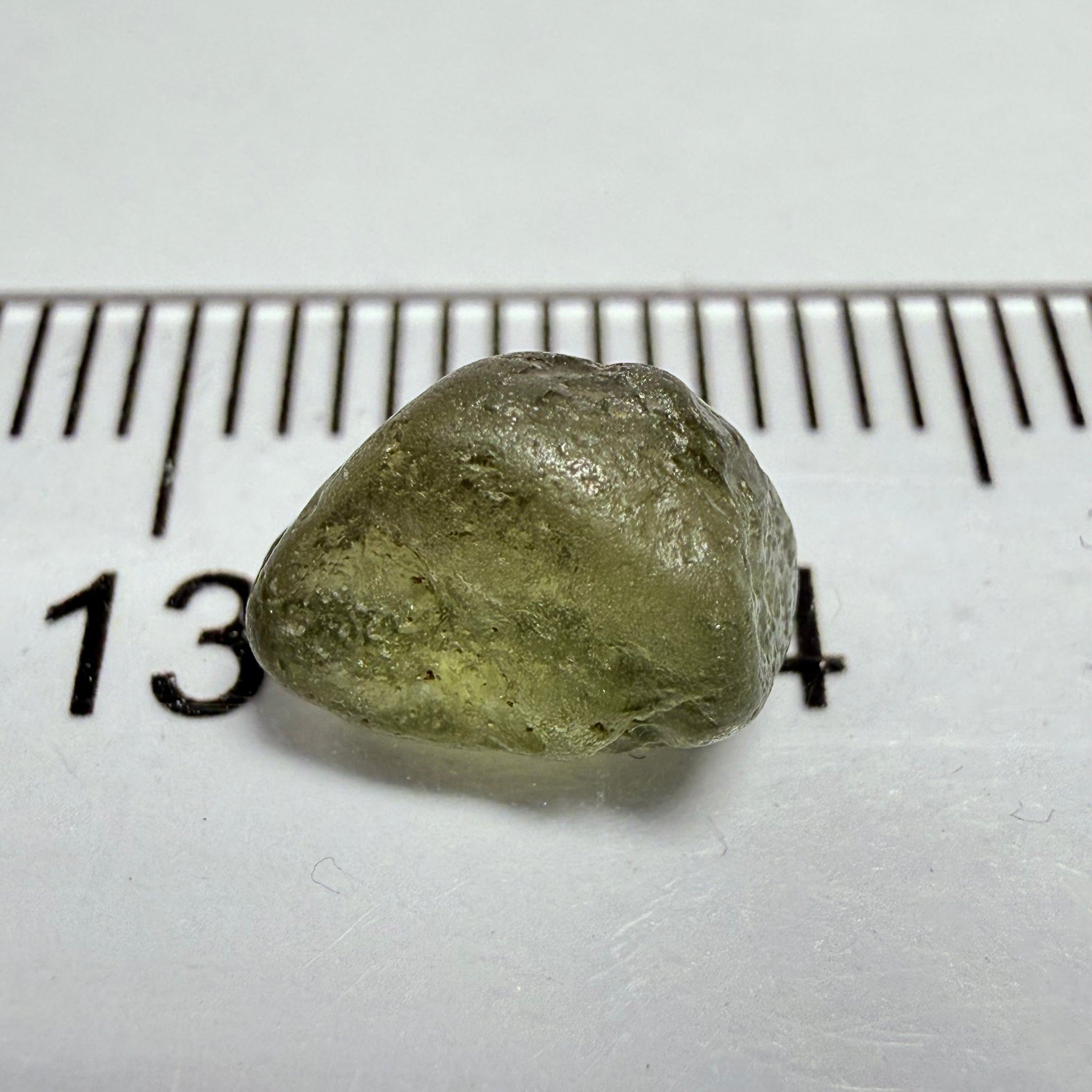 Green Zircon, 2.46ct, Tunduru, Tanzania, Untreated Unheated, slightly included