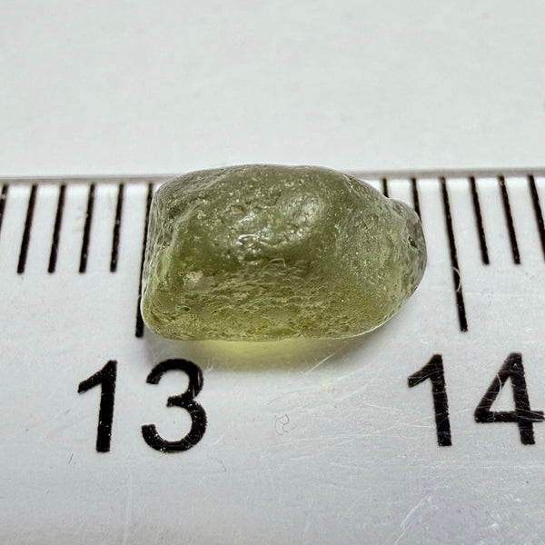 Green Zircon, 2.46ct, Tunduru, Tanzania, Untreated Unheated, slightly included