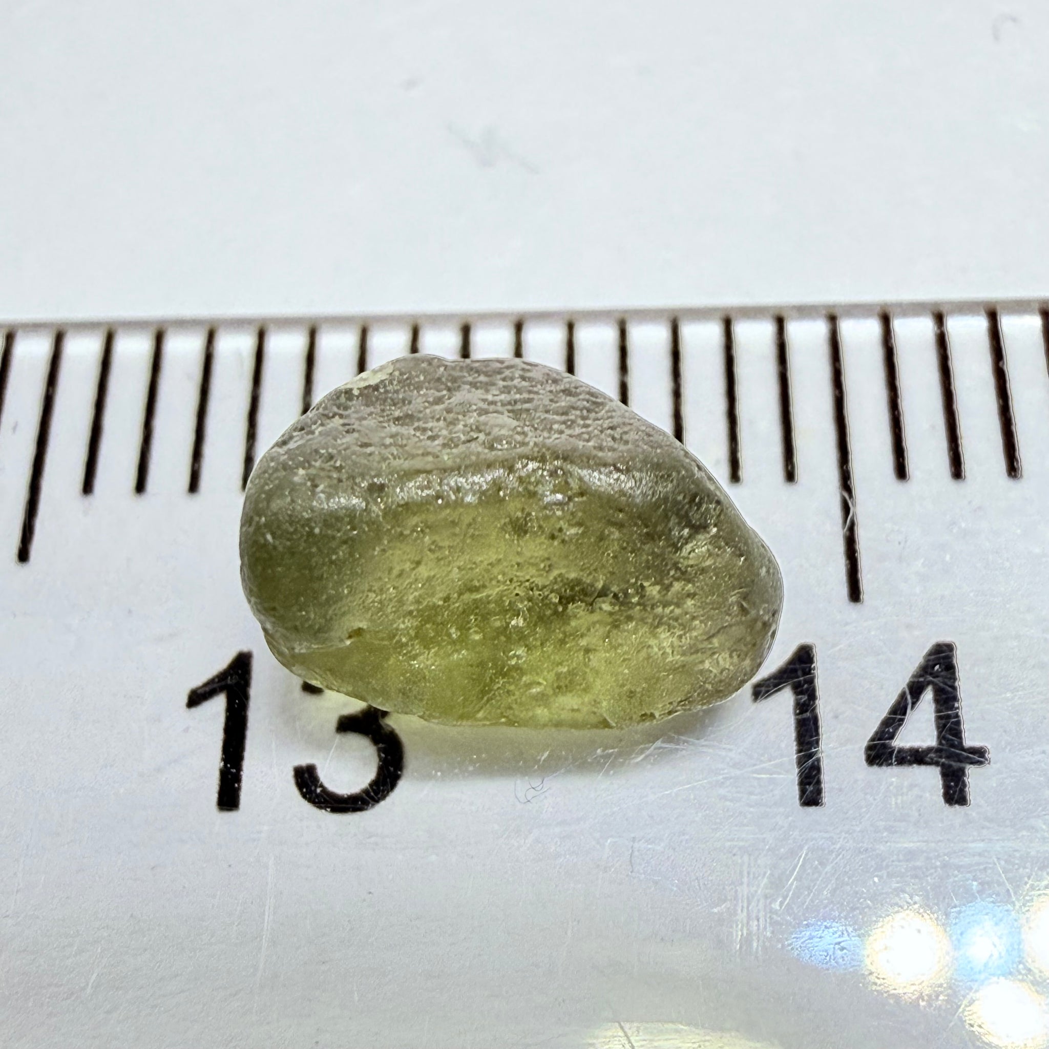 Green Zircon, 2.46ct, Tunduru, Tanzania, Untreated Unheated, slightly included