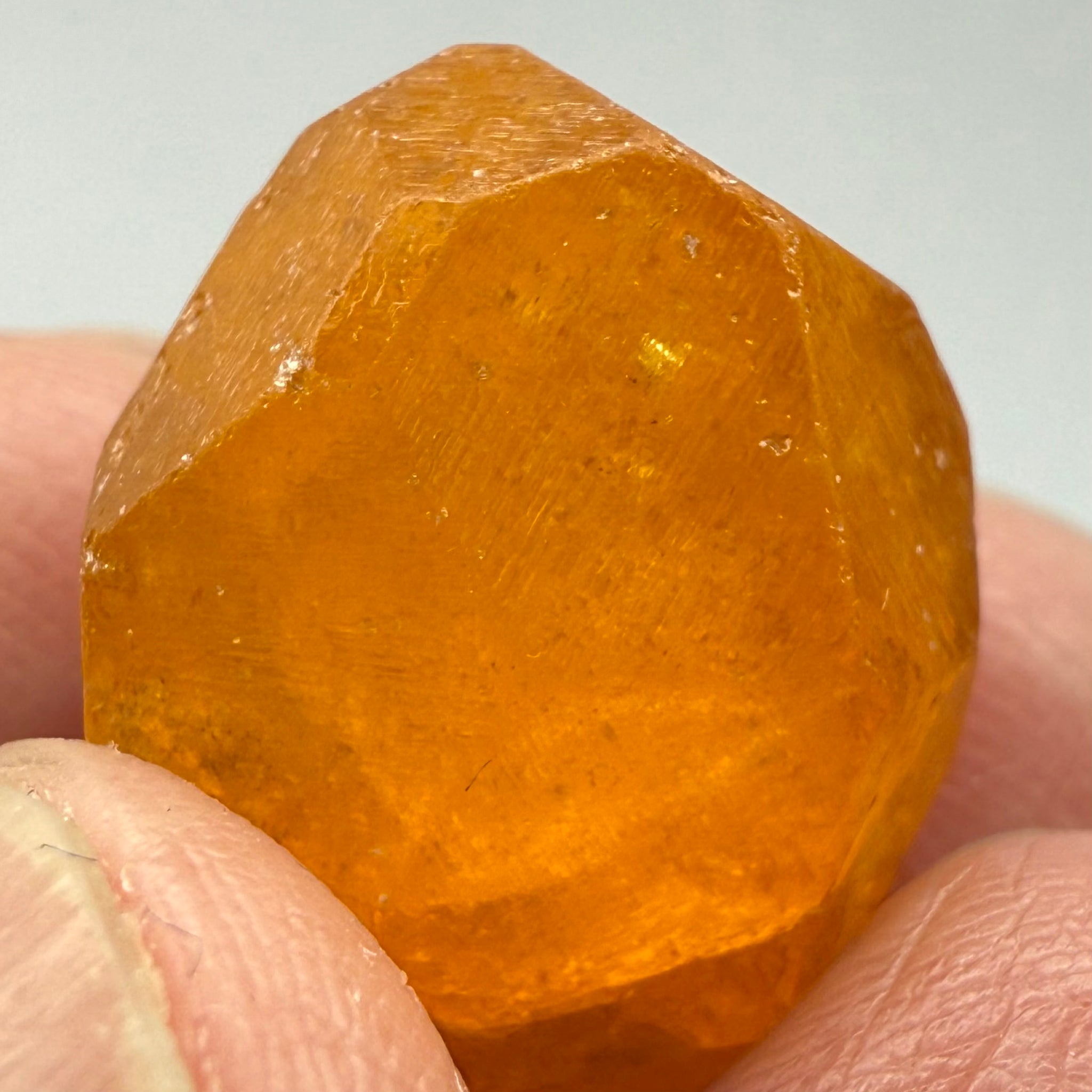 Spessartite Garnet Crystal, 36.03ct, Loliondo, Tanzania. Untreated Unheated