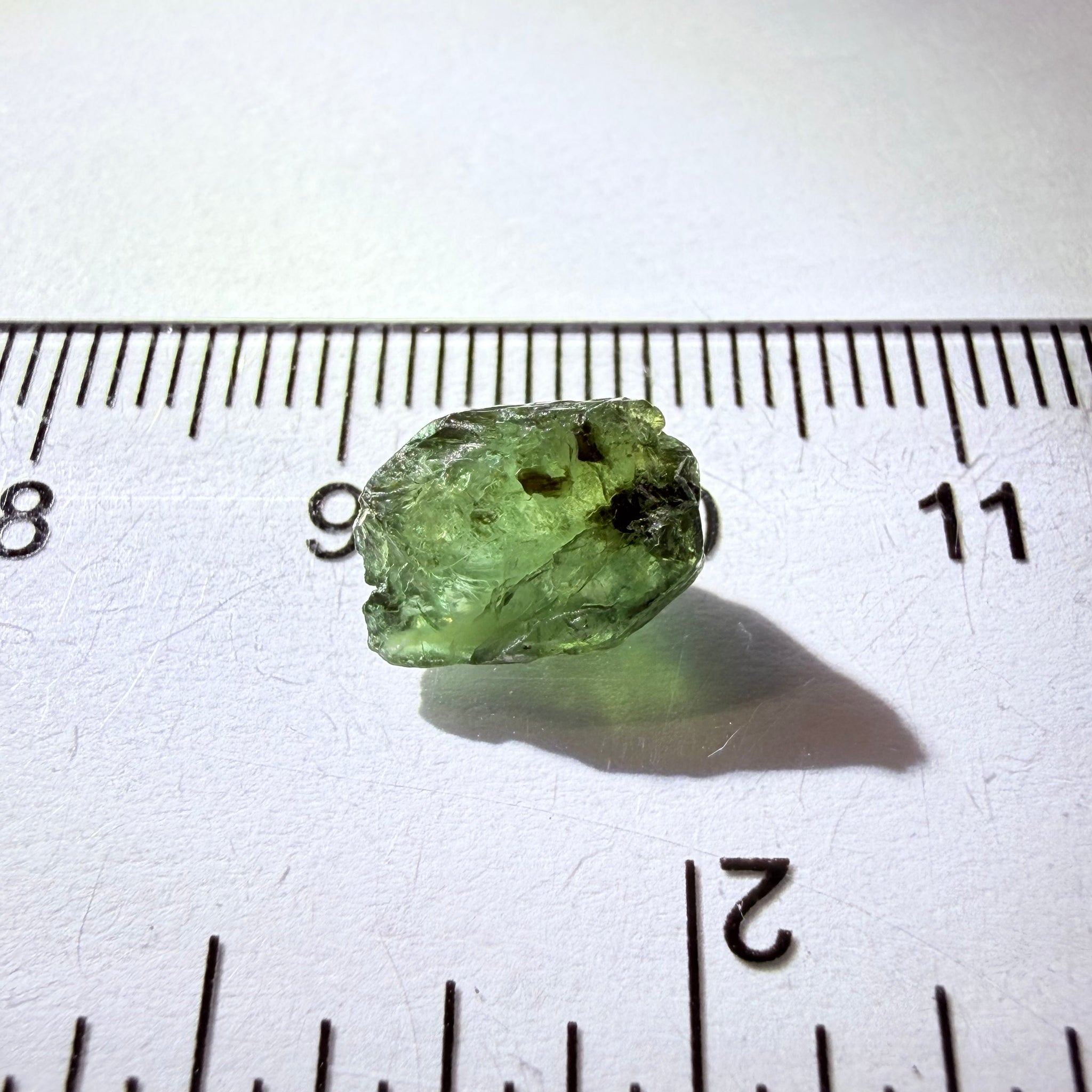 Alexandrite, 3.28ct, Manyara, Tanzania, Untreated Unheated. Good inner Facetable portion, slightly included, once the outer skin gunk is removed. See the videos