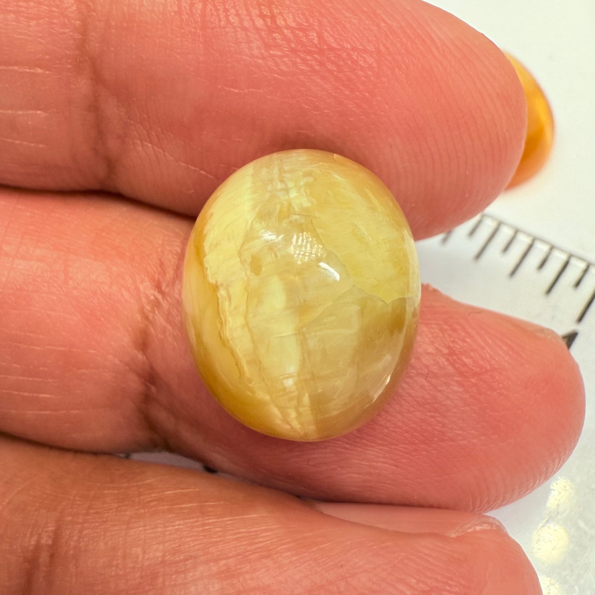 Cats-Eye Opal, 10.04ct, Tanzania, Untreated Unheated