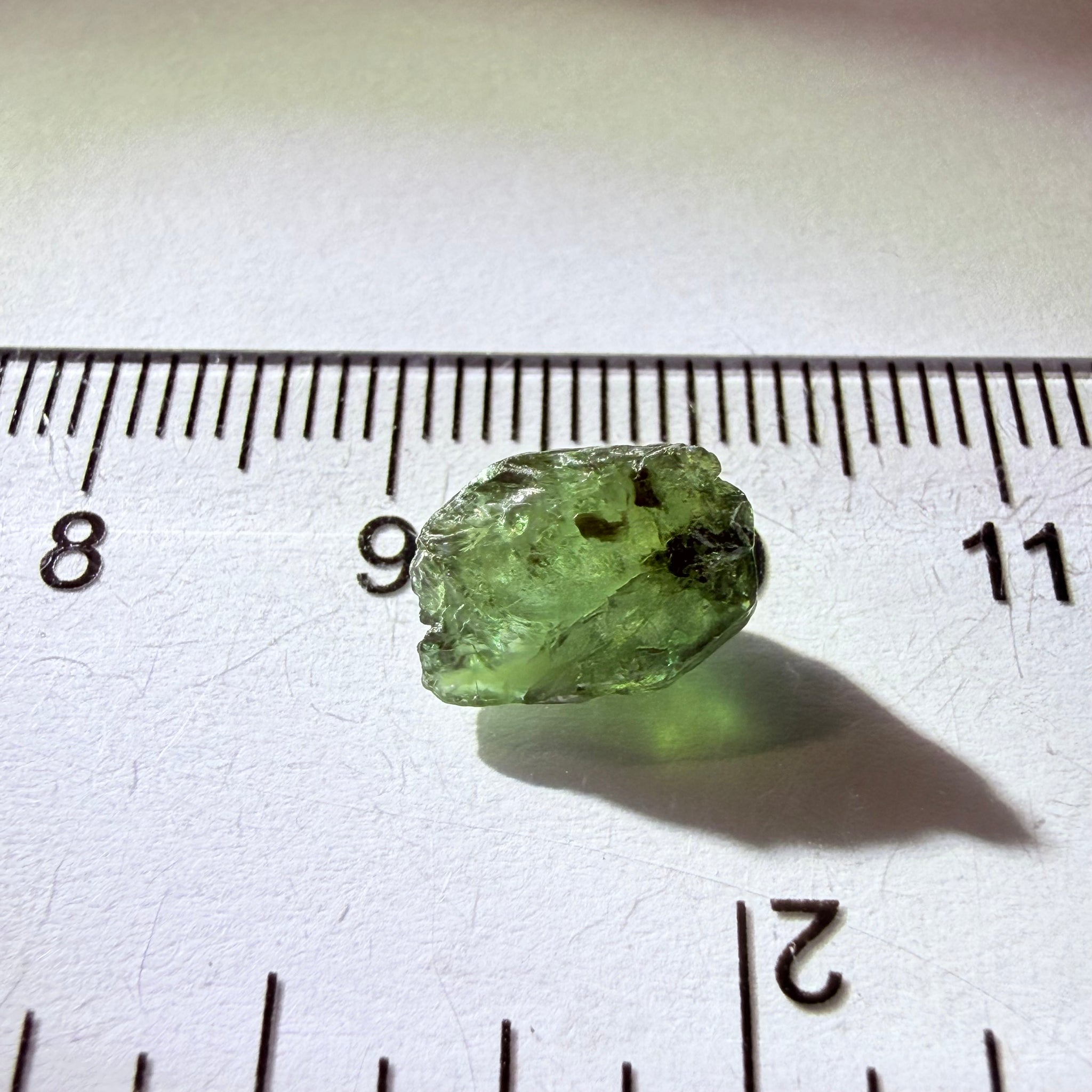 Alexandrite, 3.28ct, Manyara, Tanzania, Untreated Unheated. Good inner Facetable portion, slightly included, once the outer skin gunk is removed. See the videos