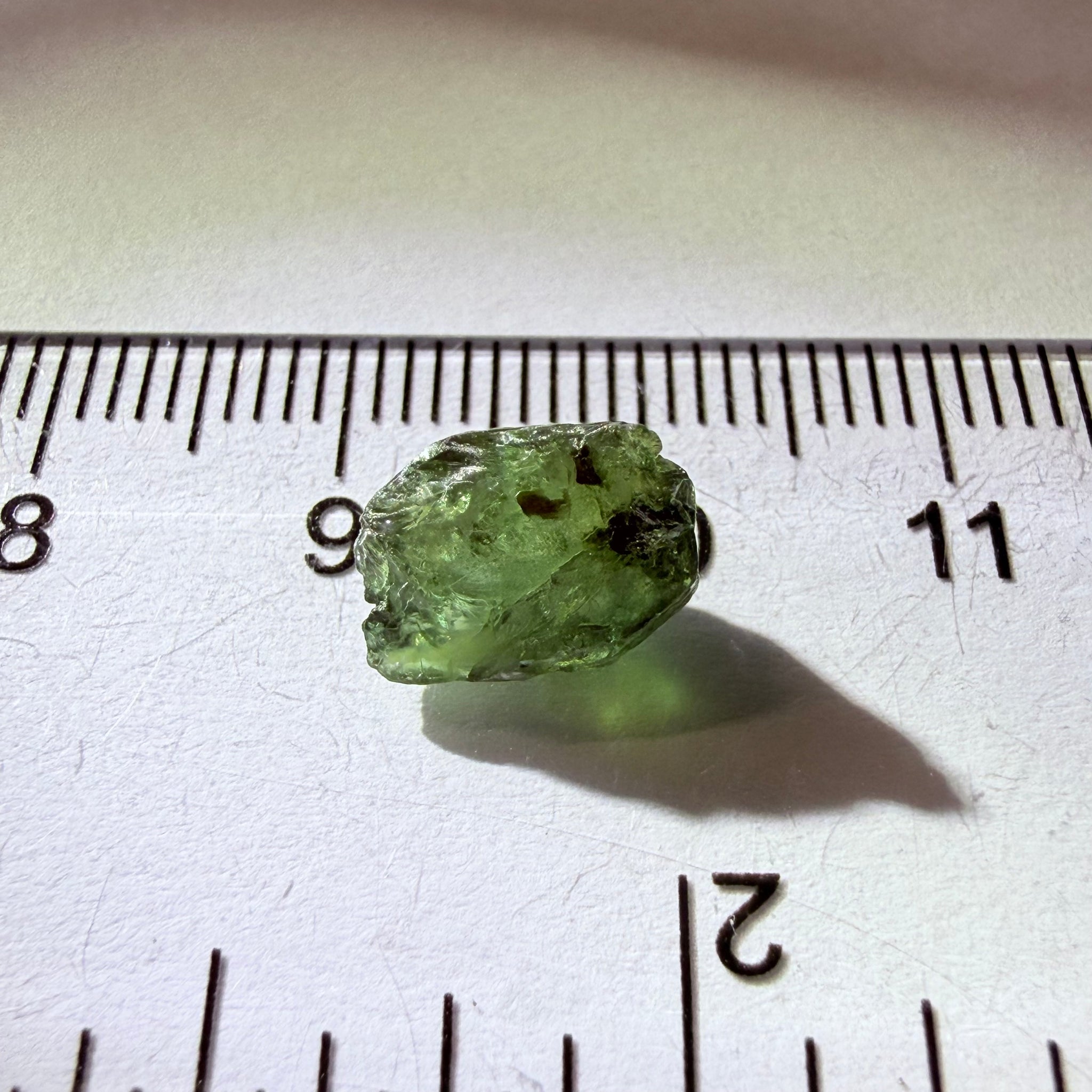 Alexandrite, 3.28ct, Manyara, Tanzania, Untreated Unheated. Good inner Facetable portion, slightly included, once the outer skin gunk is removed. See the videos