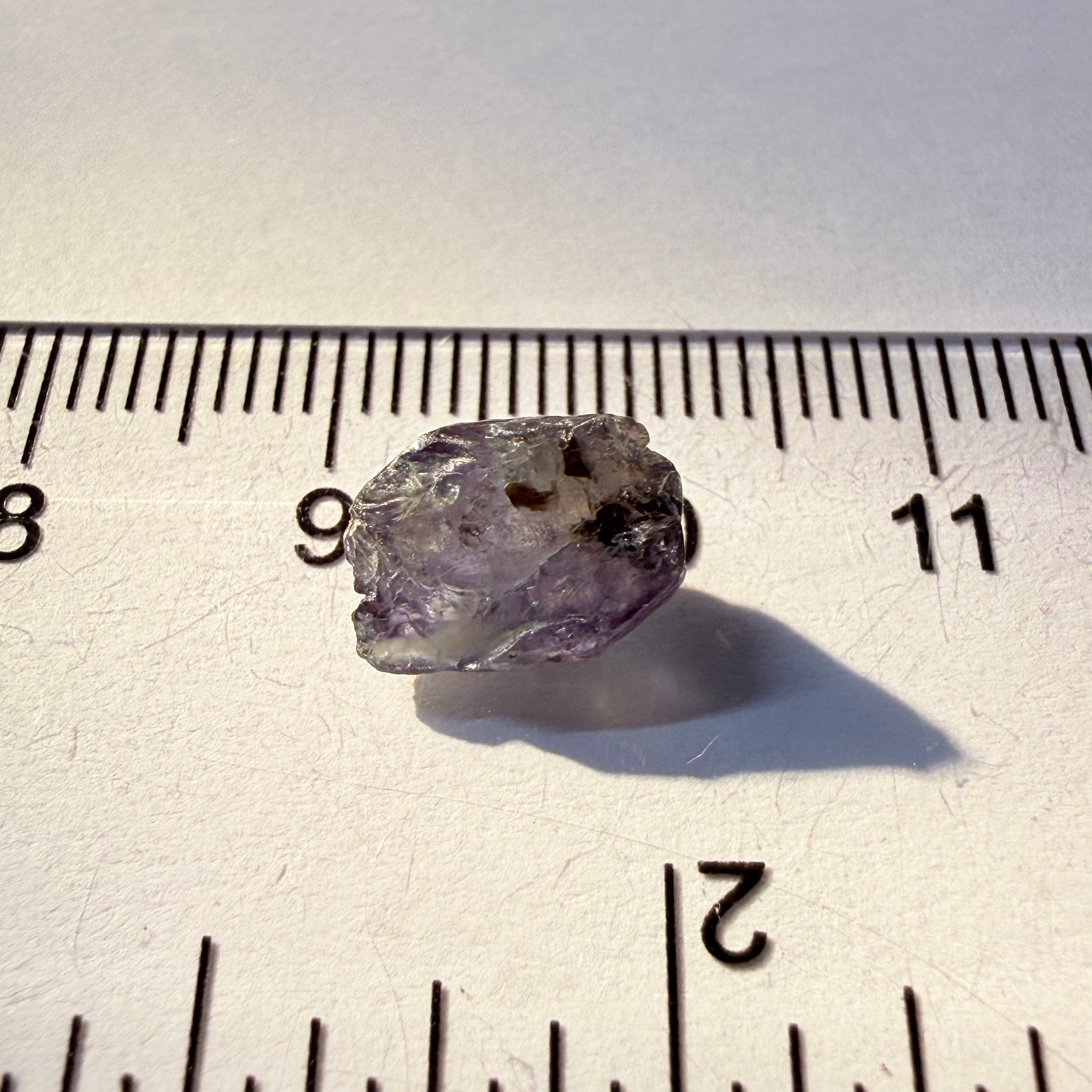 Alexandrite, 3.28ct, Manyara, Tanzania, Untreated Unheated. Good inner Facetable portion, slightly included, once the outer skin gunk is removed. See the videos