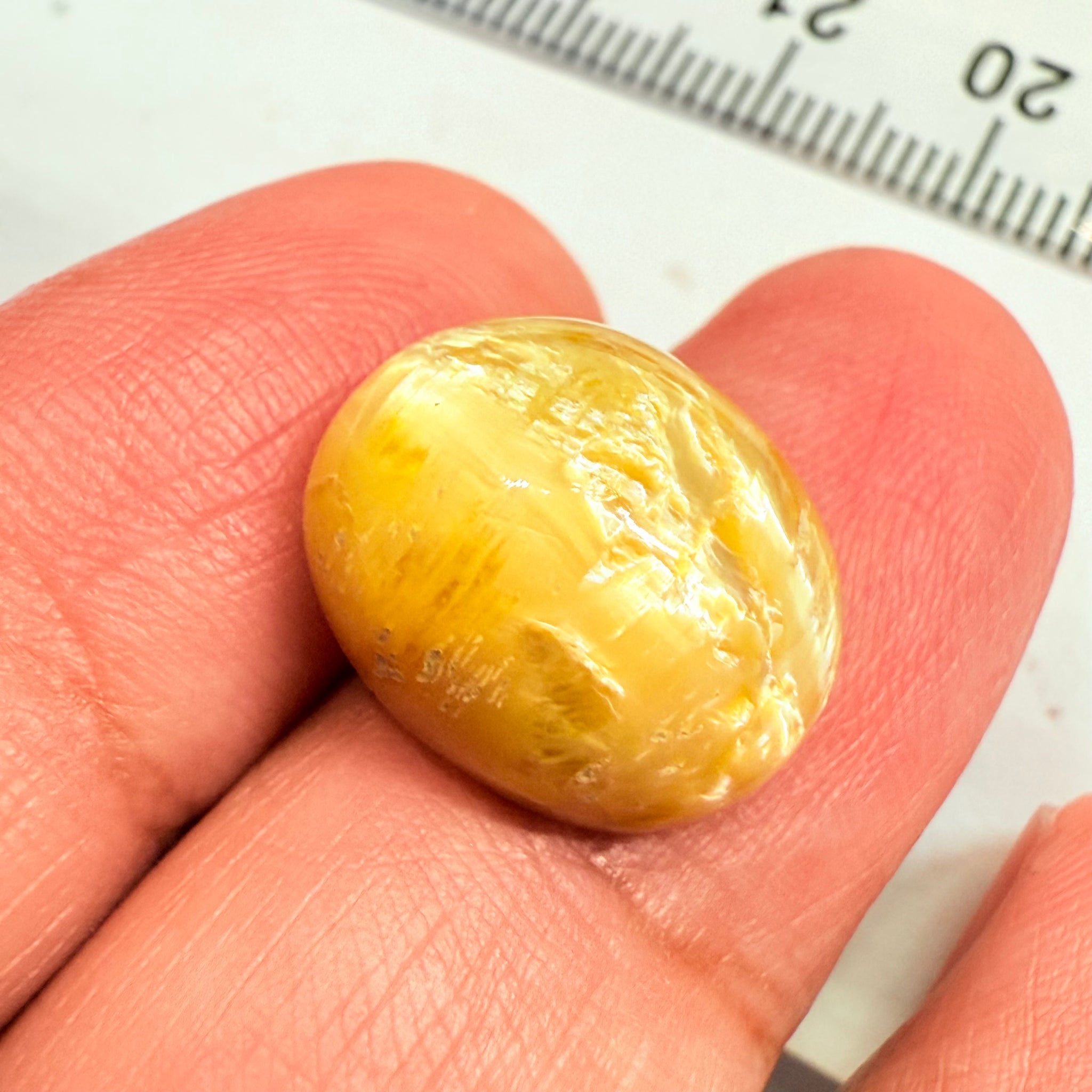 Cats-Eye Opal, 8.39ct, Tanzania, Untreated Unheated