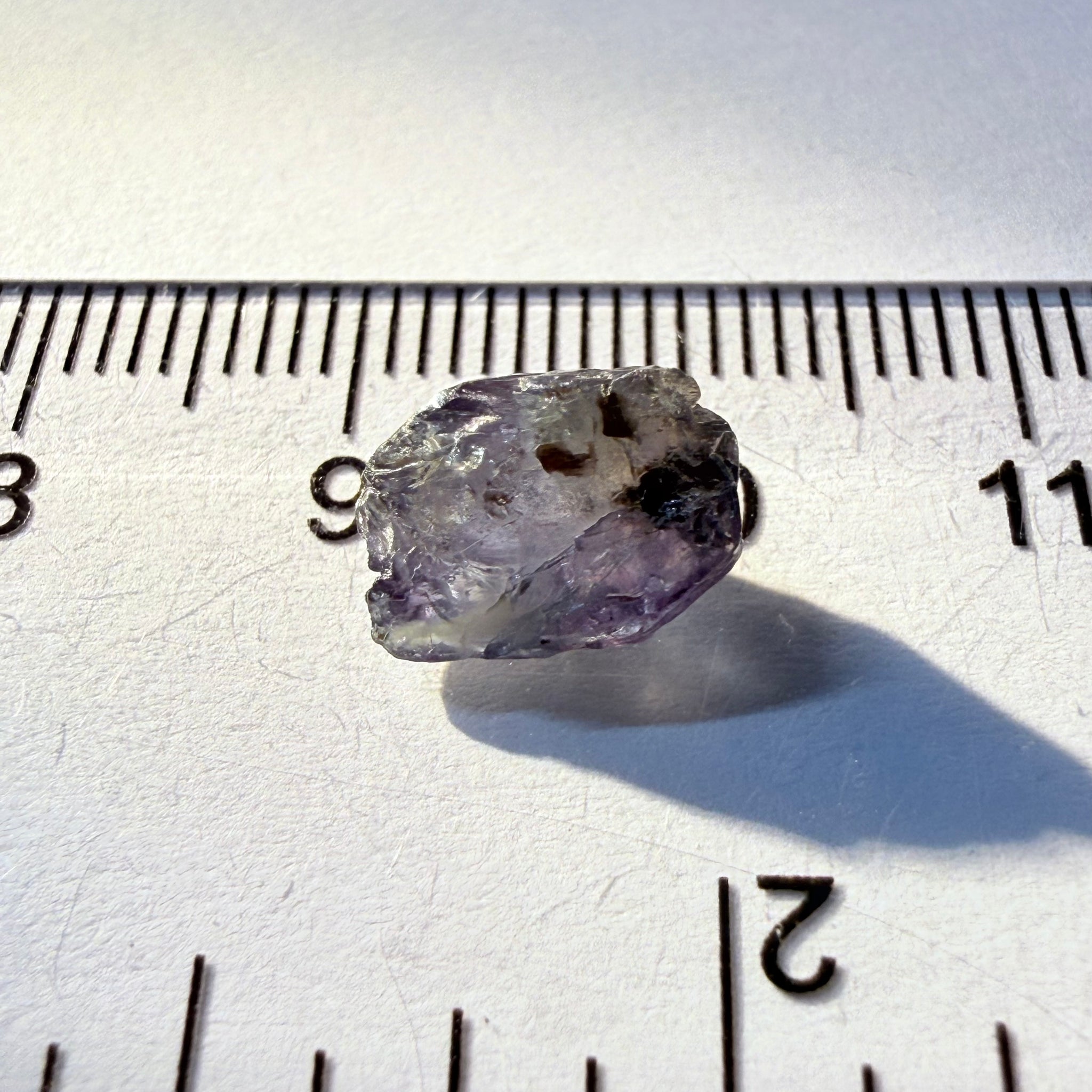 Alexandrite, 3.28ct, Manyara, Tanzania, Untreated Unheated. Good inner Facetable portion, slightly included, once the outer skin gunk is removed. See the videos