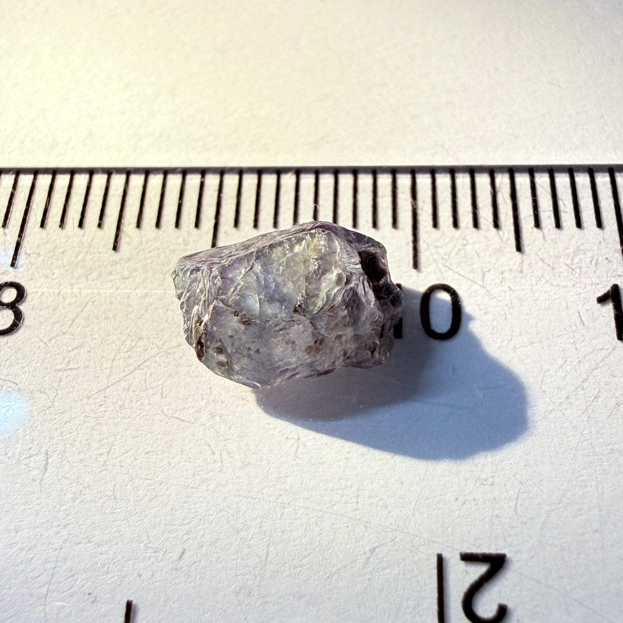 Alexandrite, 3.28ct, Manyara, Tanzania, Untreated Unheated. Good inner Facetable portion, slightly included, once the outer skin gunk is removed. See the videos