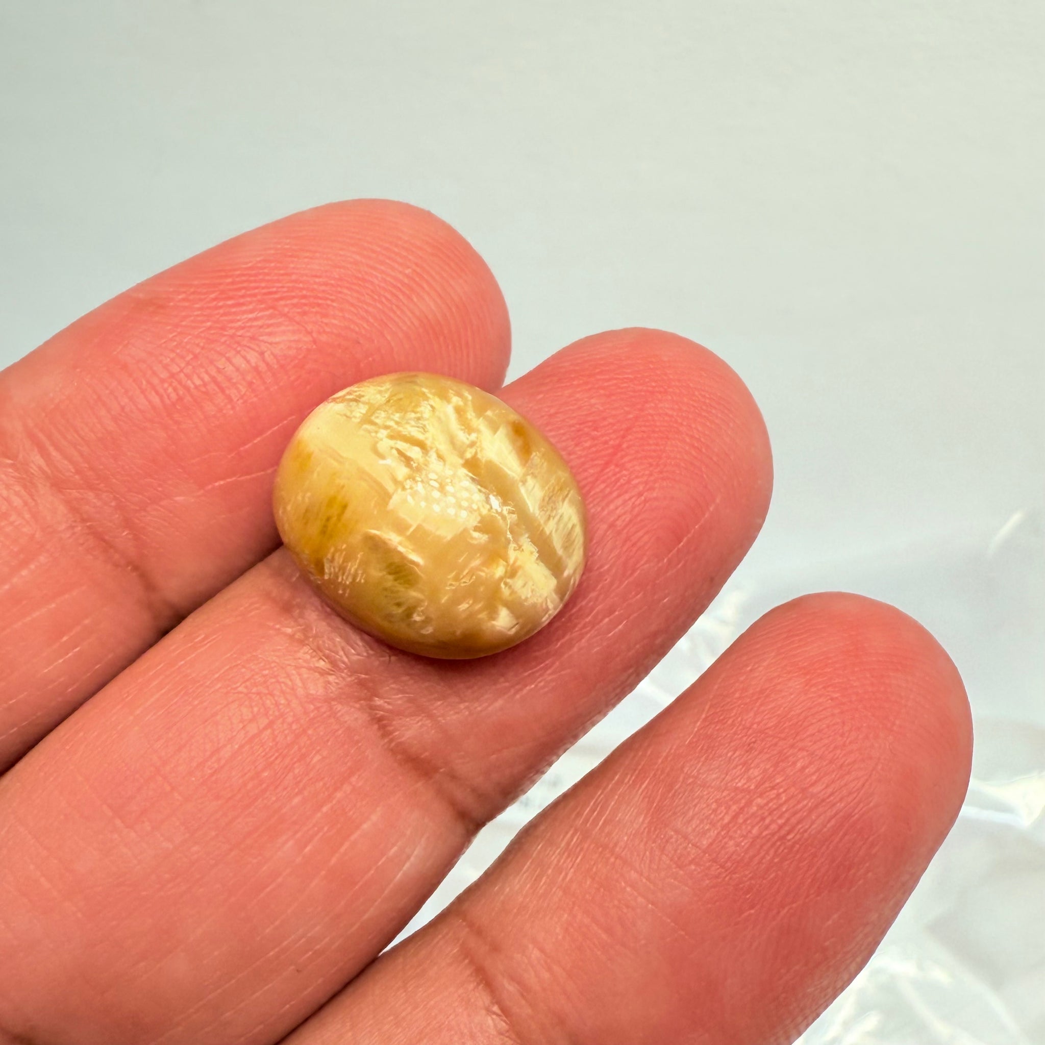 Cats-Eye Opal, 8.39ct, Tanzania, Untreated Unheated