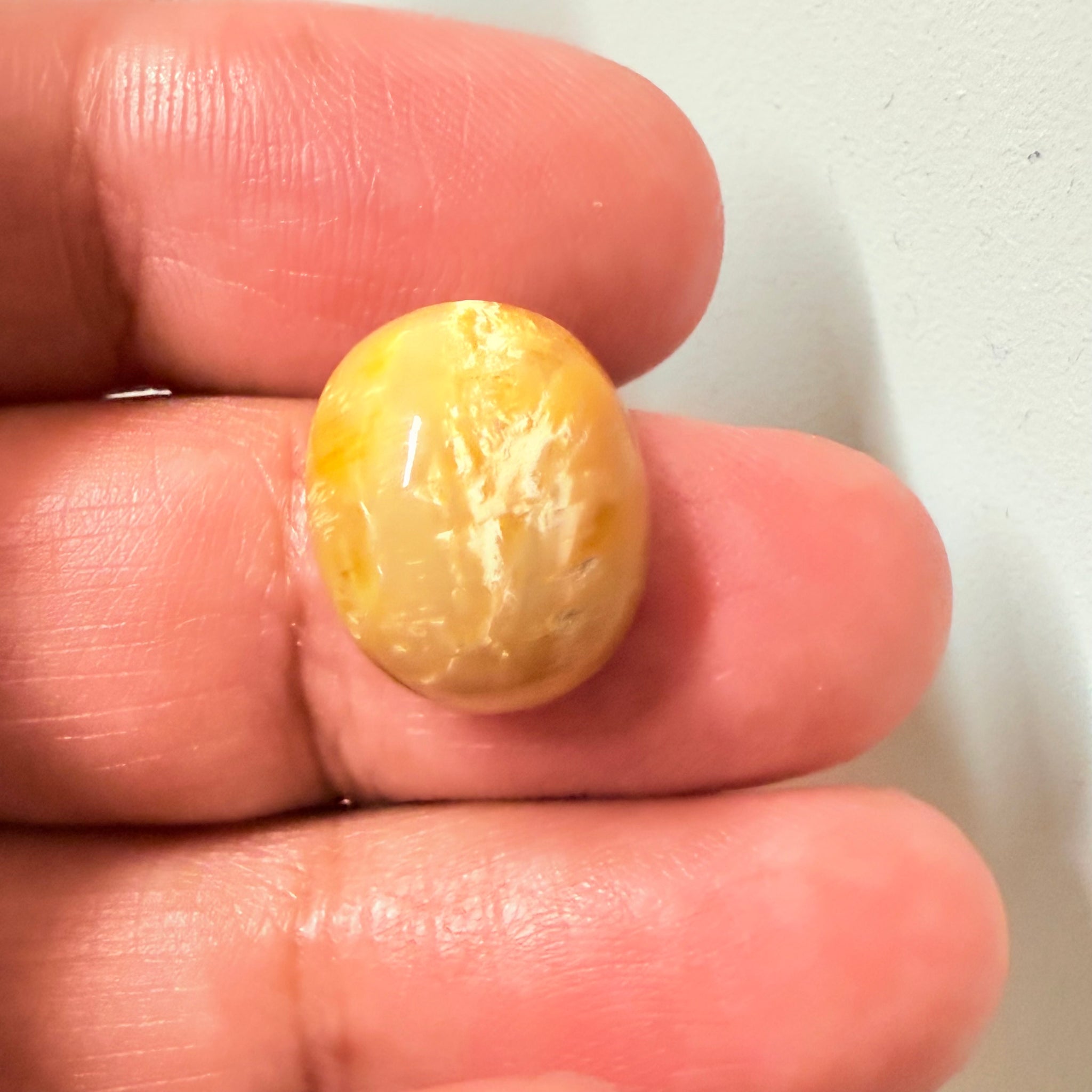 Cats-Eye Opal, 8.39ct, Tanzania, Untreated Unheated