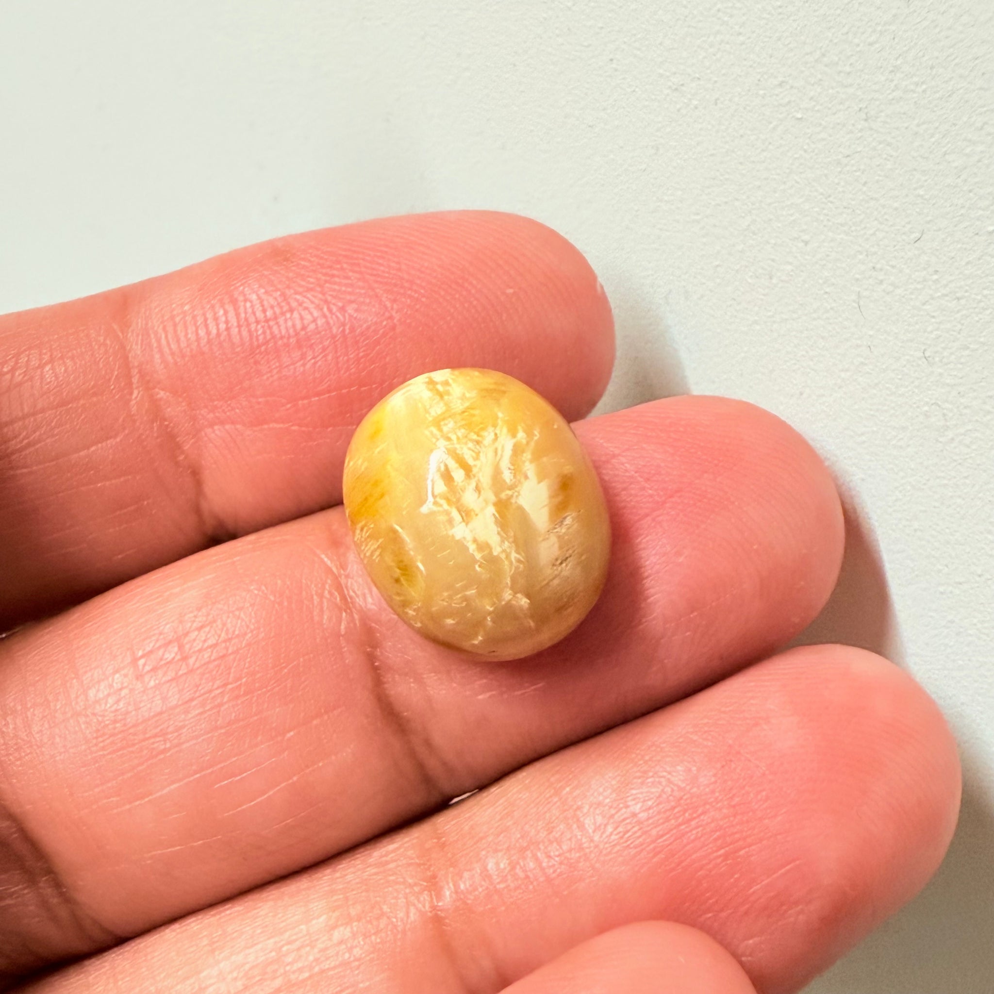 Cats-Eye Opal, 8.39ct, Tanzania, Untreated Unheated