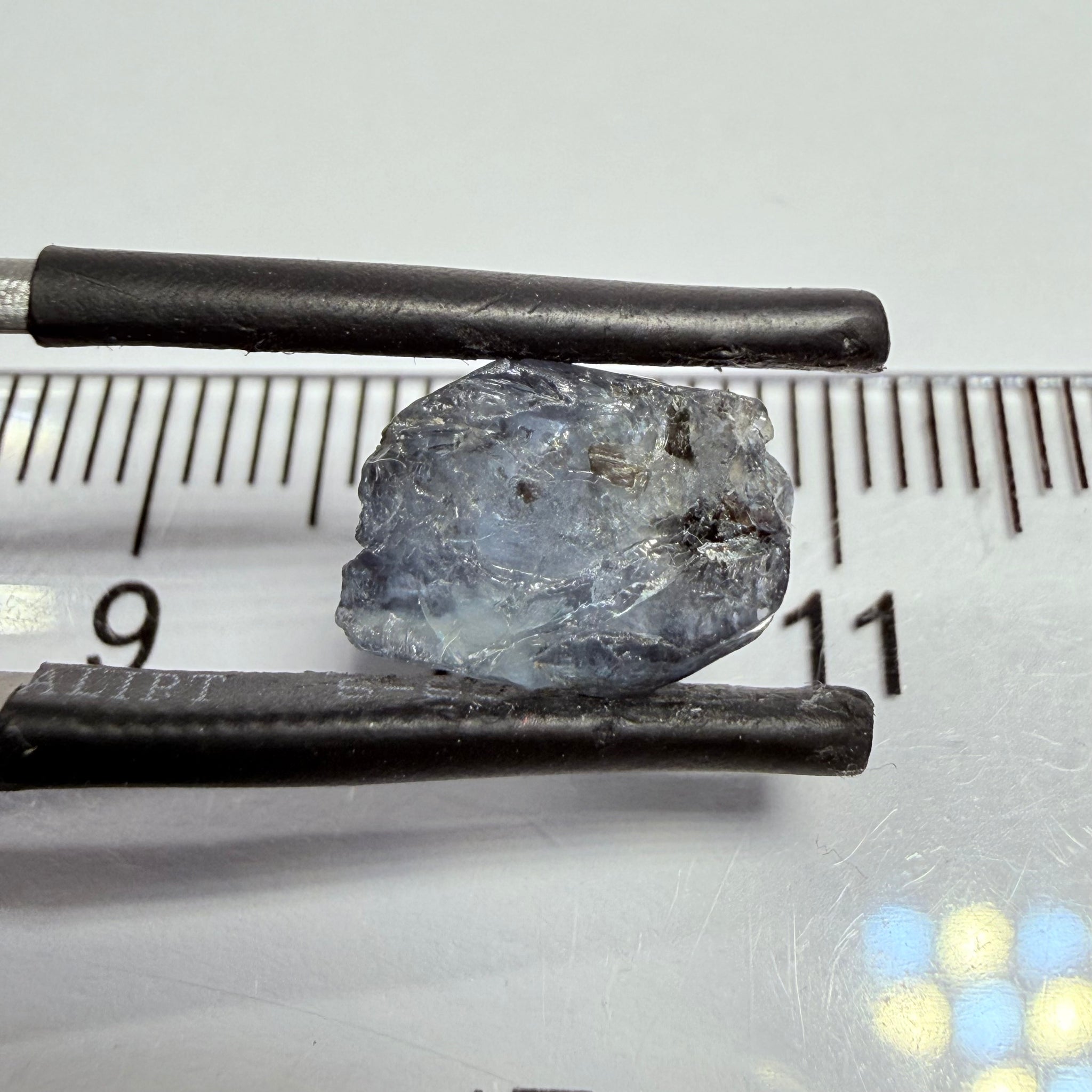 Alexandrite, 3.28ct, Manyara, Tanzania, Untreated Unheated. Good inner Facetable portion, slightly included, once the outer skin gunk is removed. See the videos