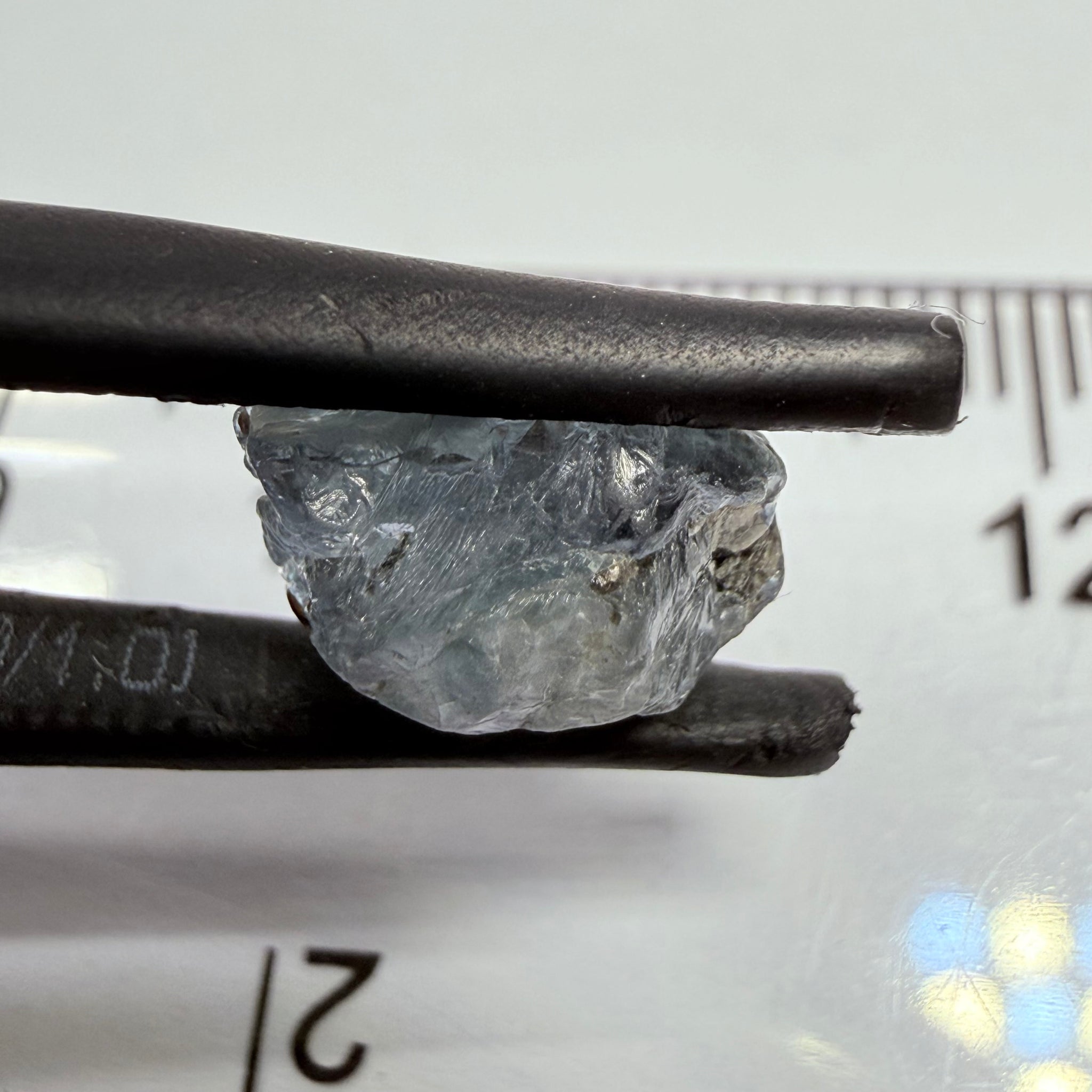 Alexandrite, 3.28ct, Manyara, Tanzania, Untreated Unheated. Good inner Facetable portion, slightly included, once the outer skin gunk is removed. See the videos
