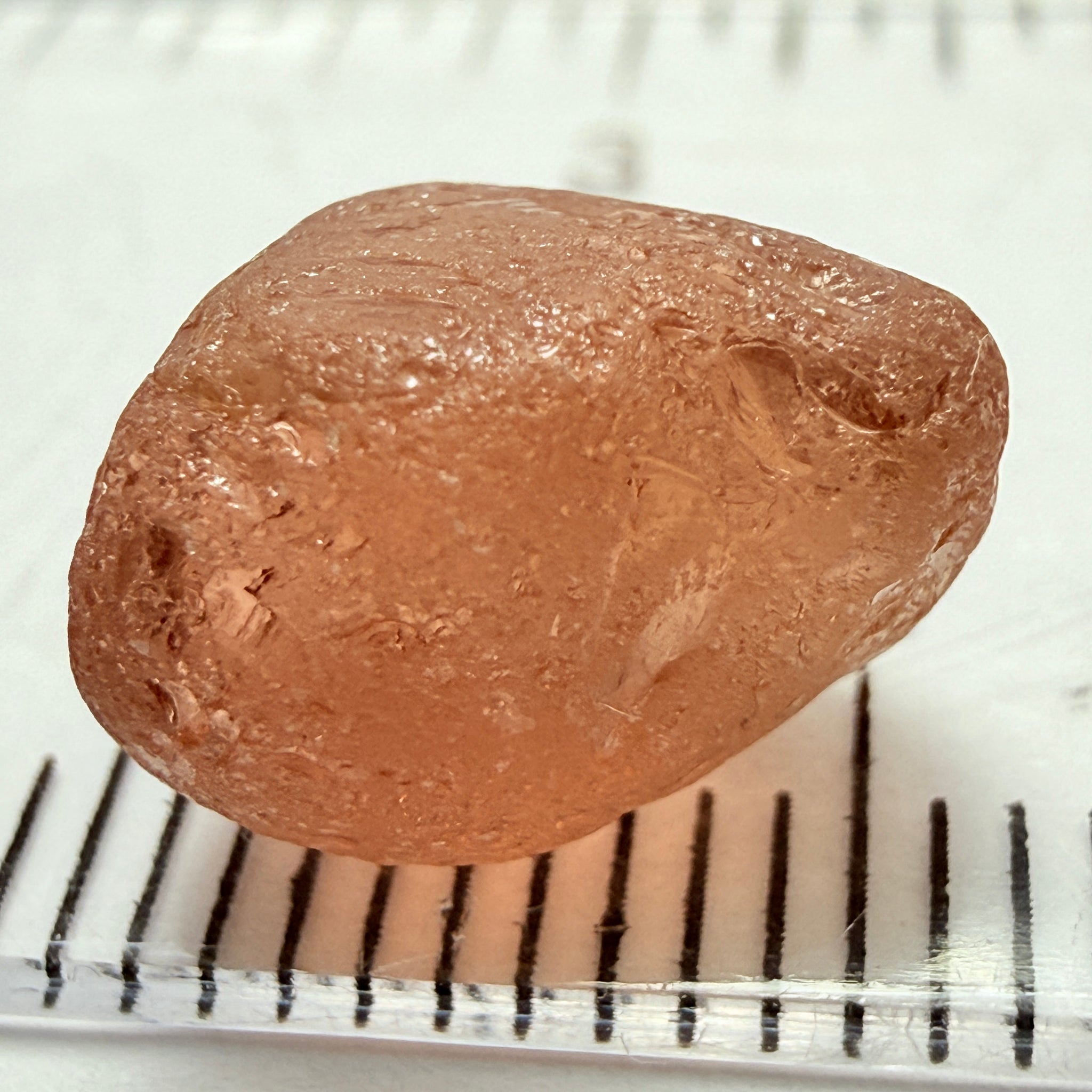 Malaya Garnet, 6.43ct, Umba Valley, Tanzania, Untreated Unheated, beautiful stone, vvs-if with very very slight silk