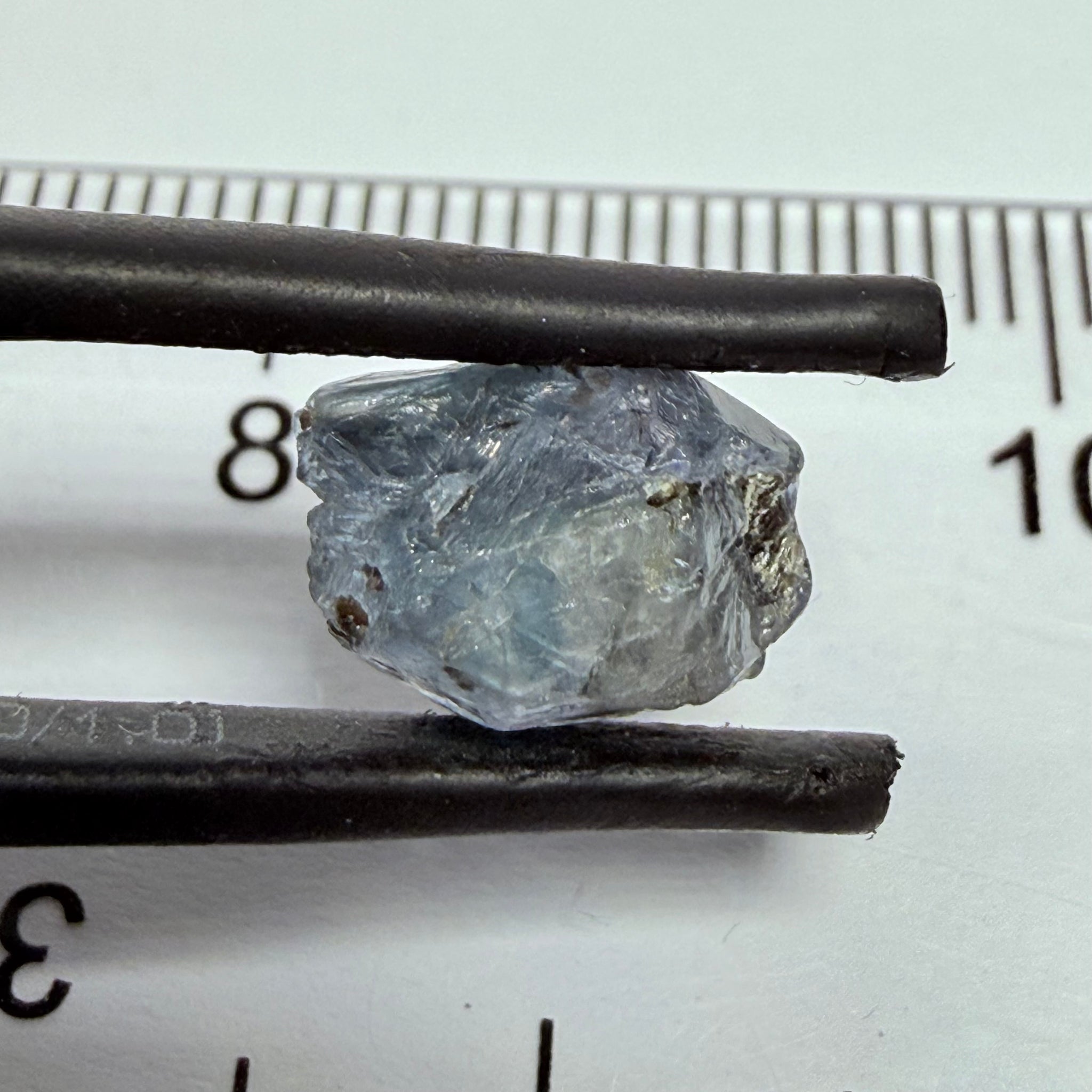 Alexandrite, 3.28ct, Manyara, Tanzania, Untreated Unheated. Good inner Facetable portion, slightly included, once the outer skin gunk is removed. See the videos