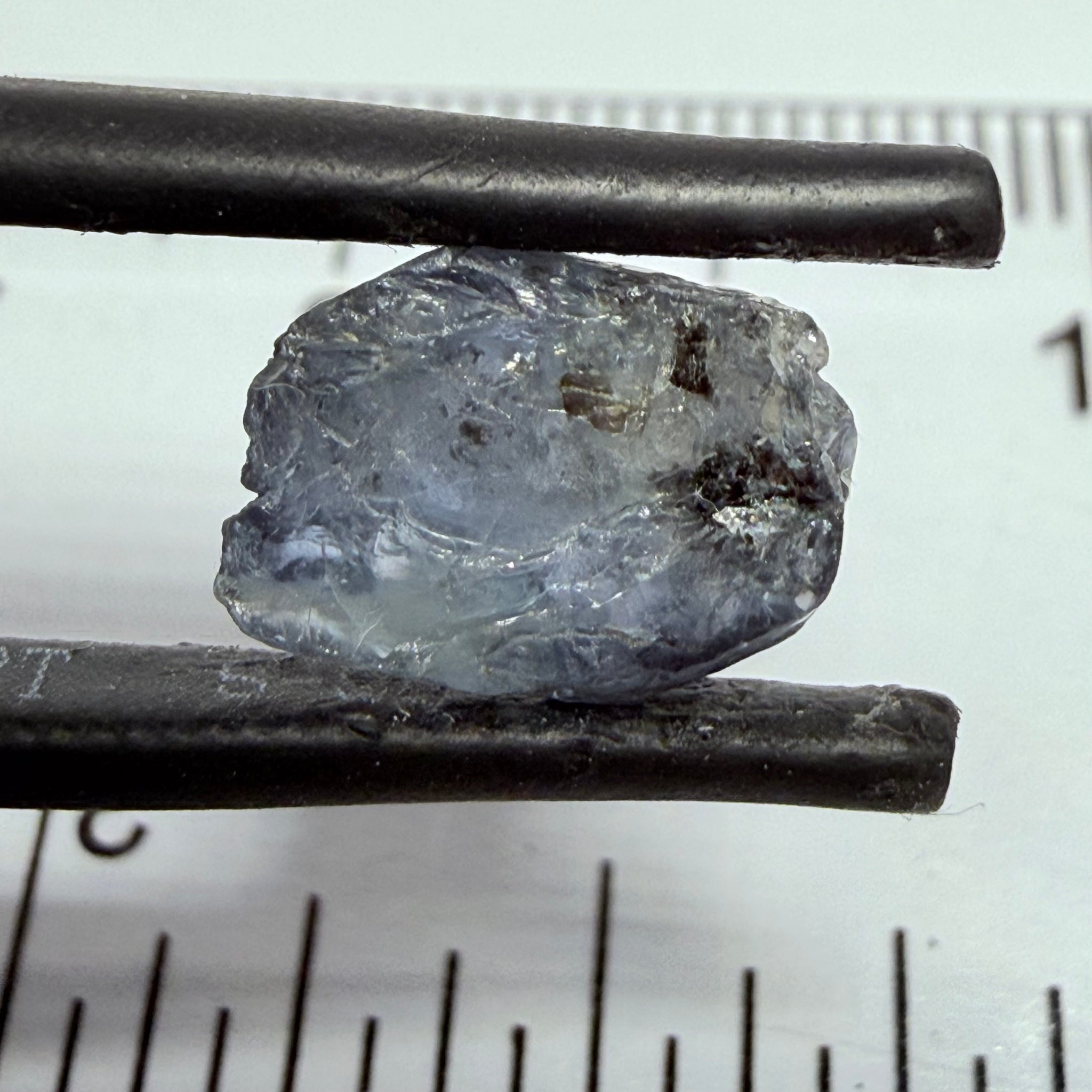 Alexandrite, 3.28ct, Manyara, Tanzania, Untreated Unheated. Good inner Facetable portion, slightly included, once the outer skin gunk is removed. See the videos