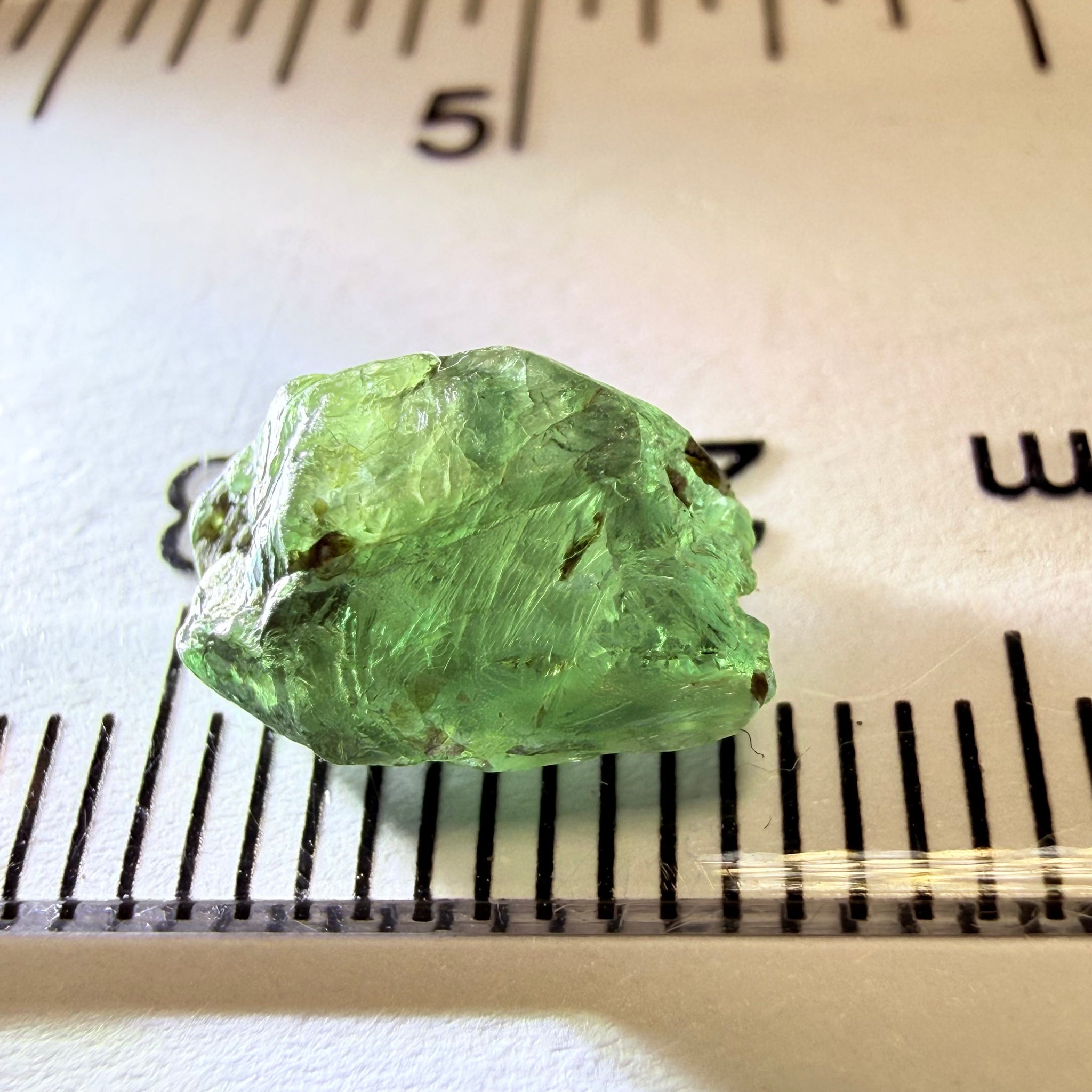 Alexandrite, 3.28ct, Manyara, Tanzania, Untreated Unheated. Good inner Facetable portion, slightly included, once the outer skin gunk is removed. See the videos