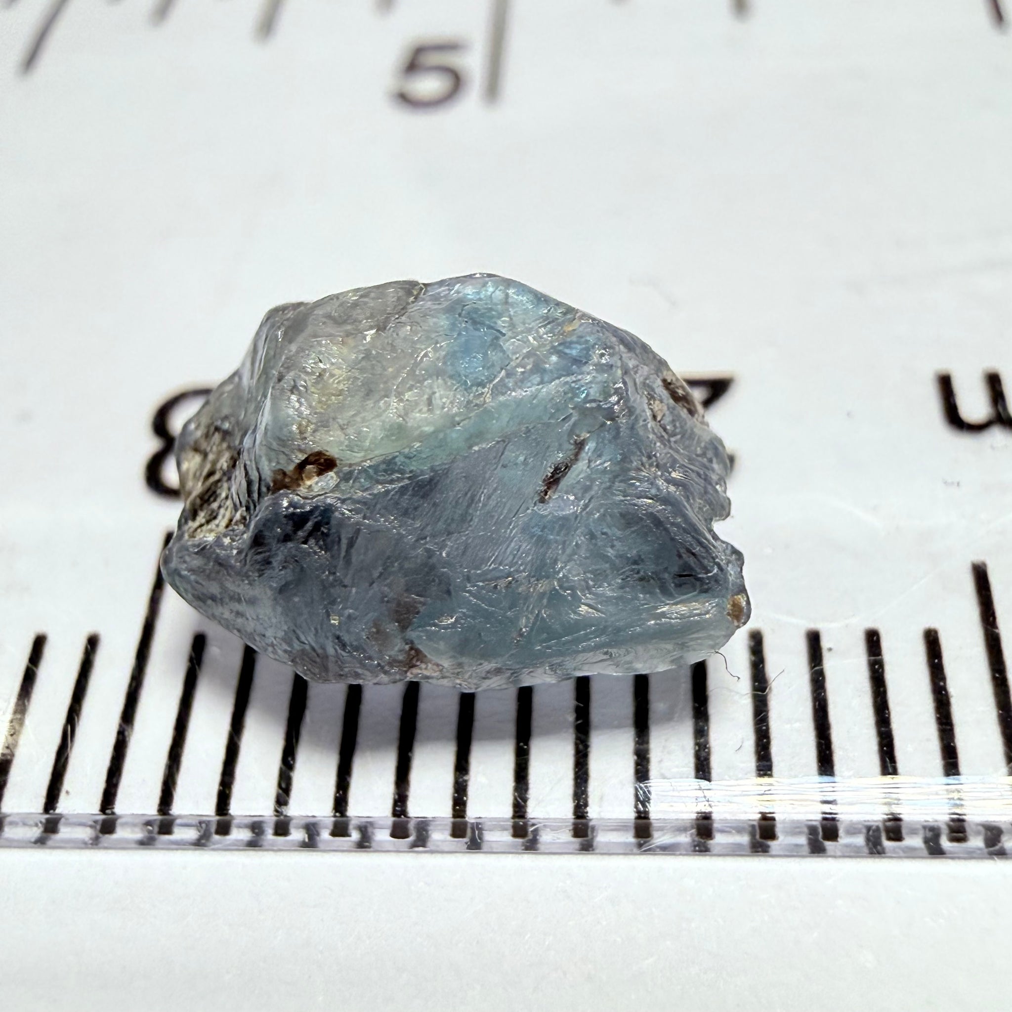 Alexandrite, 3.28ct, Manyara, Tanzania, Untreated Unheated. Good inner Facetable portion, slightly included, once the outer skin gunk is removed. See the videos