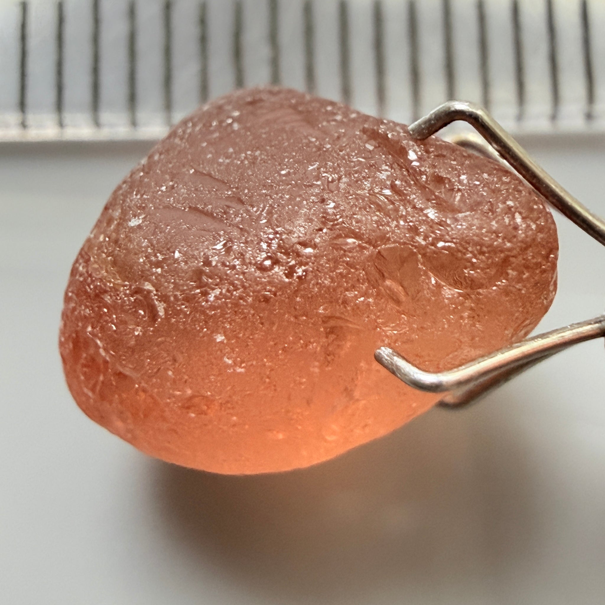 Malaya Garnet, 6.43ct, Umba Valley, Tanzania, Untreated Unheated, beautiful stone, vvs-if with very very slight silk