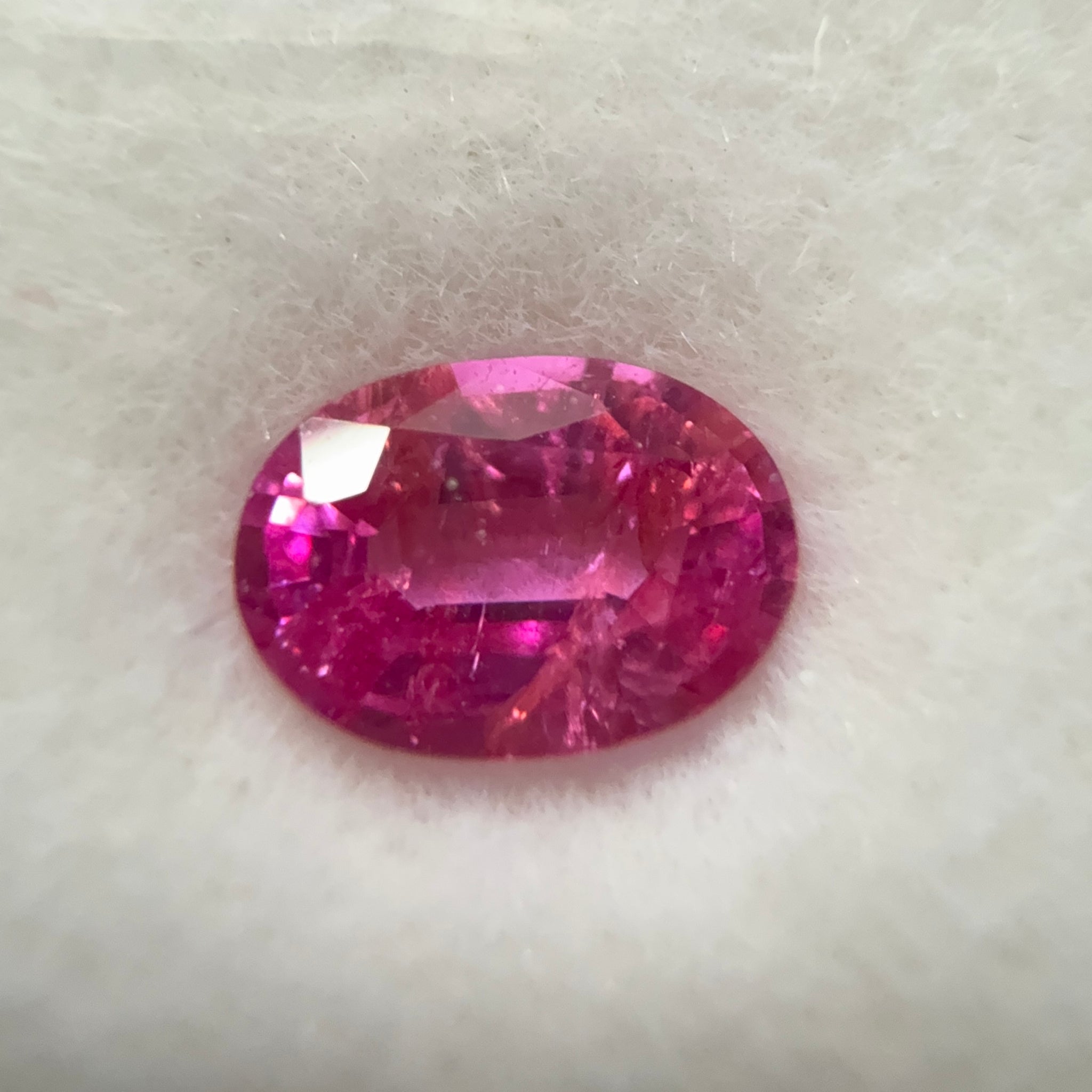 Winza Ruby, 0.68ct, Winza, Tanzania, Untreated Unheated, very vivid colour