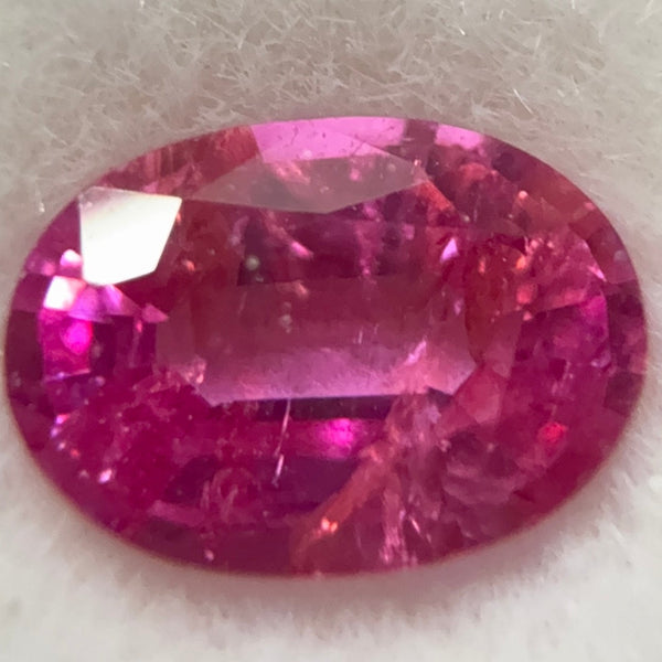Winza Ruby, 0.68ct, Winza, Tanzania, Untreated Unheated, very vivid colour