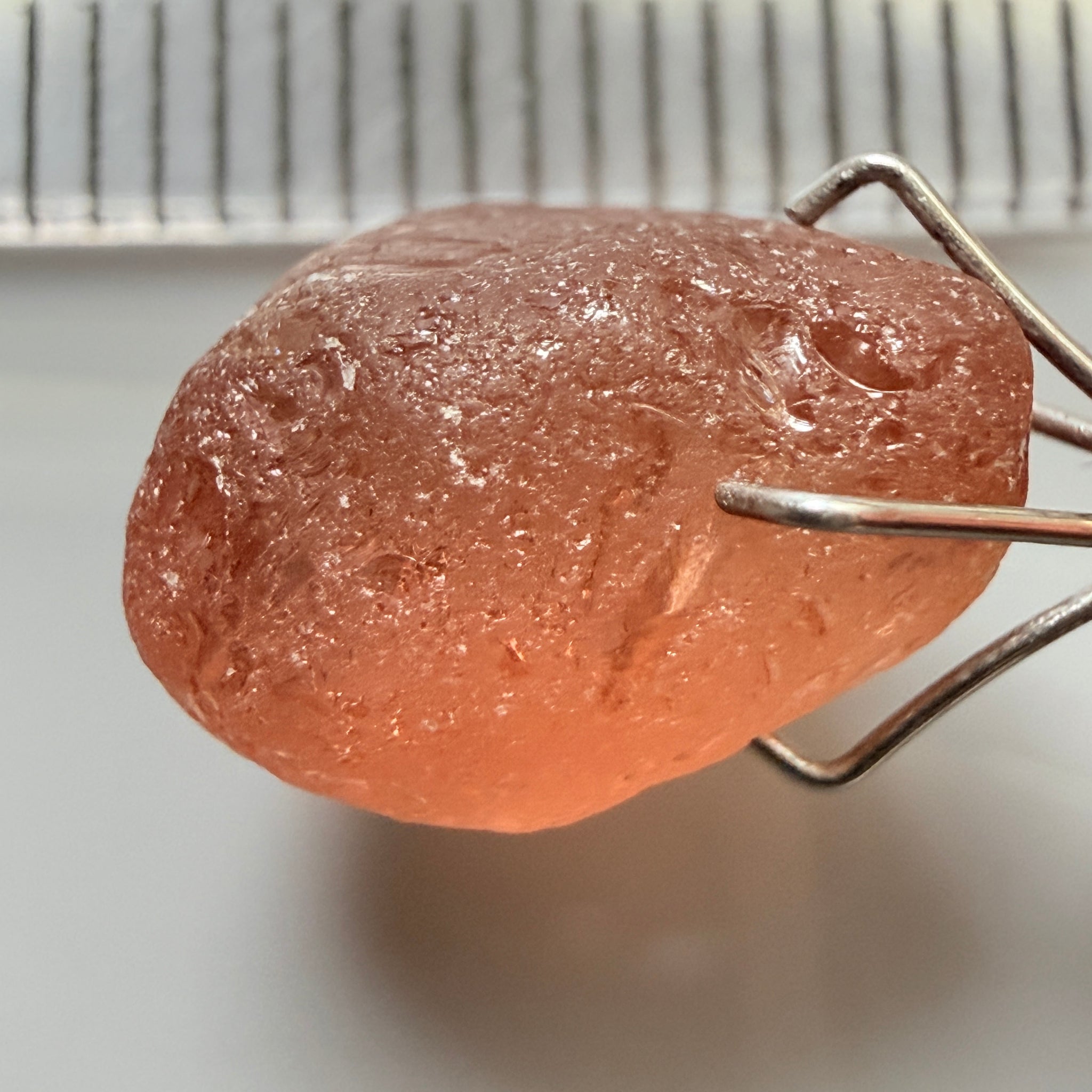 Malaya Garnet, 6.43ct, Umba Valley, Tanzania, Untreated Unheated, beautiful stone, vvs-if with very very slight silk