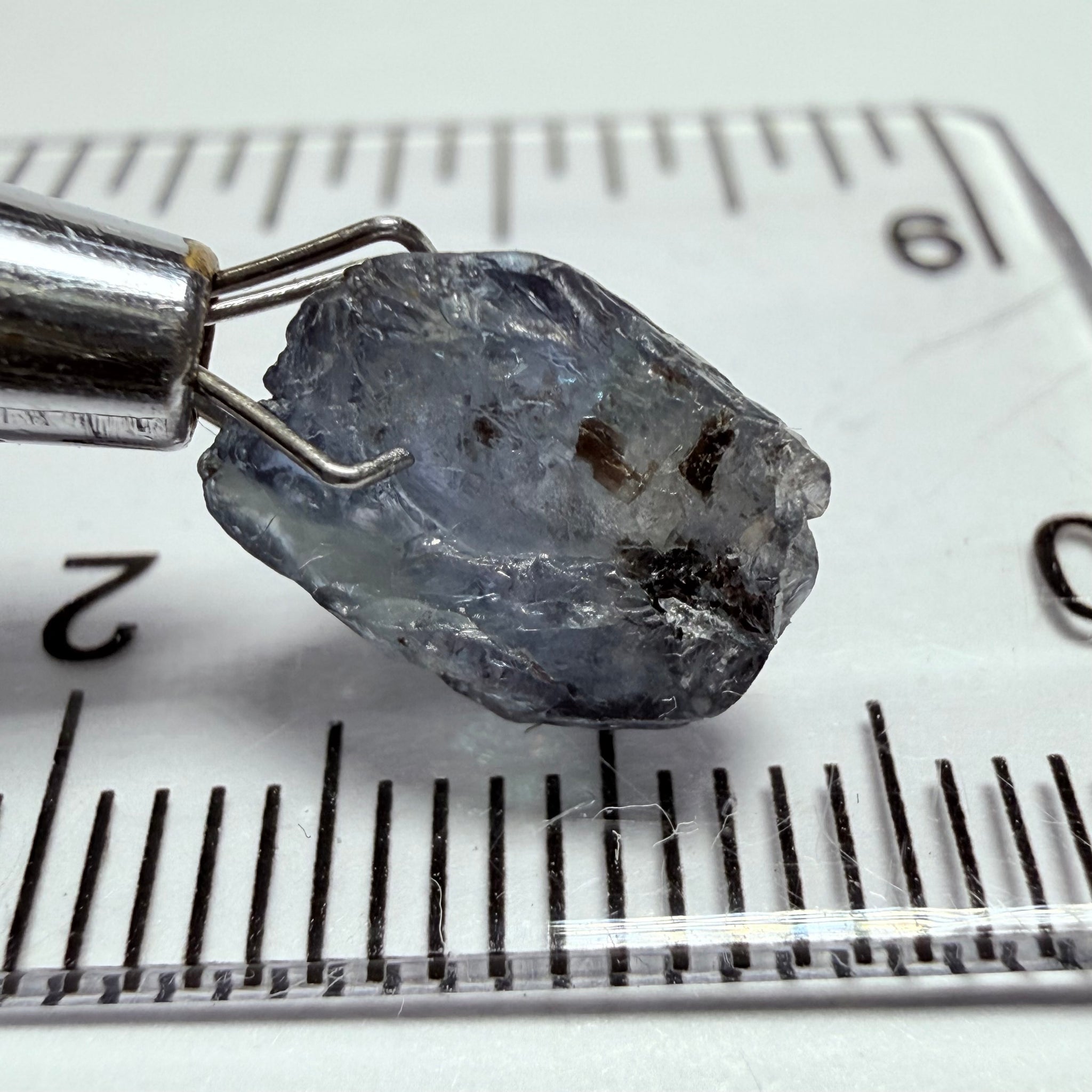 Alexandrite, 3.28ct, Manyara, Tanzania, Untreated Unheated. Good inner Facetable portion, slightly included, once the outer skin gunk is removed. See the videos