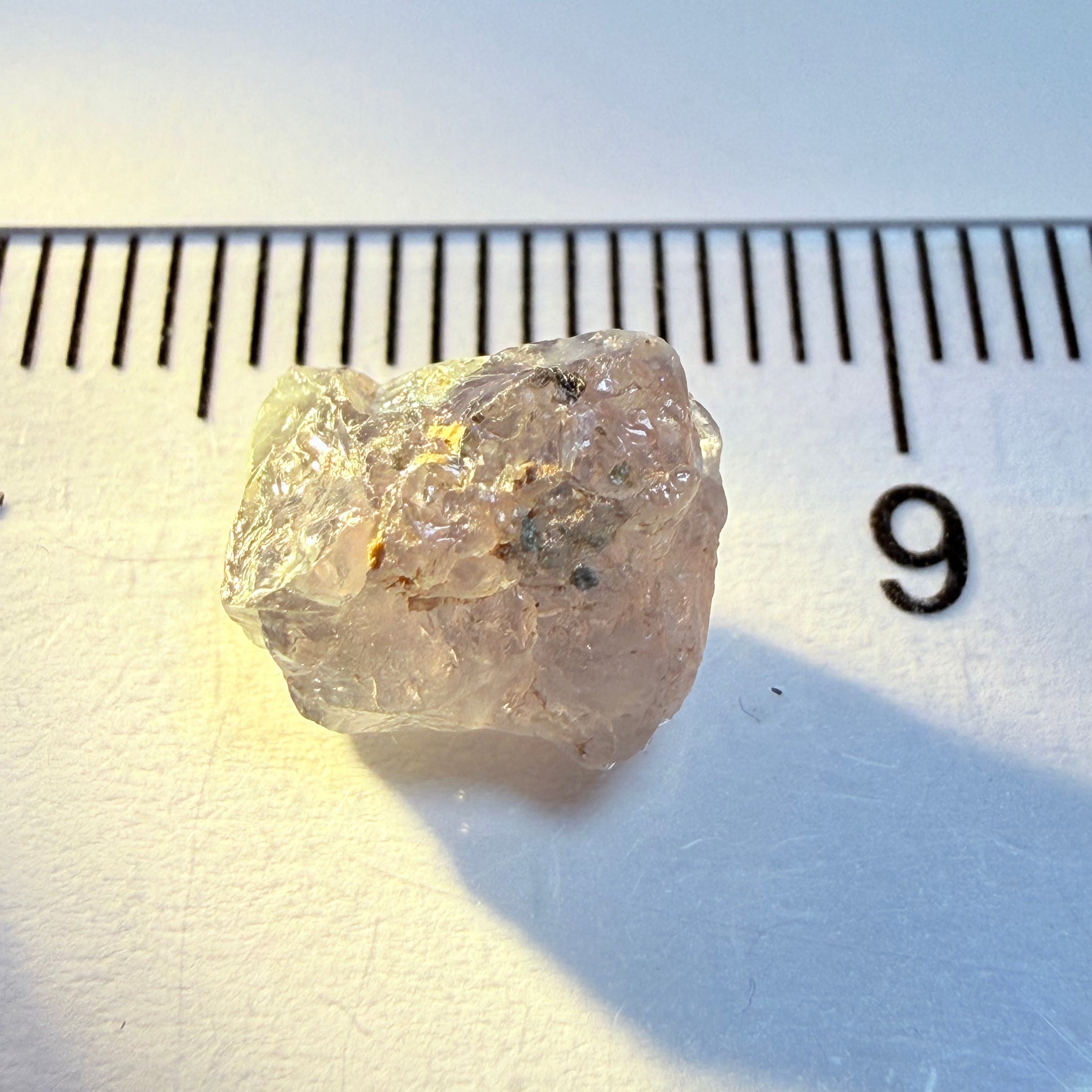 Alexandrite, 3.77ct, Manyara, Tanzania, Untreated Unheated. Tiny faceting portion inside